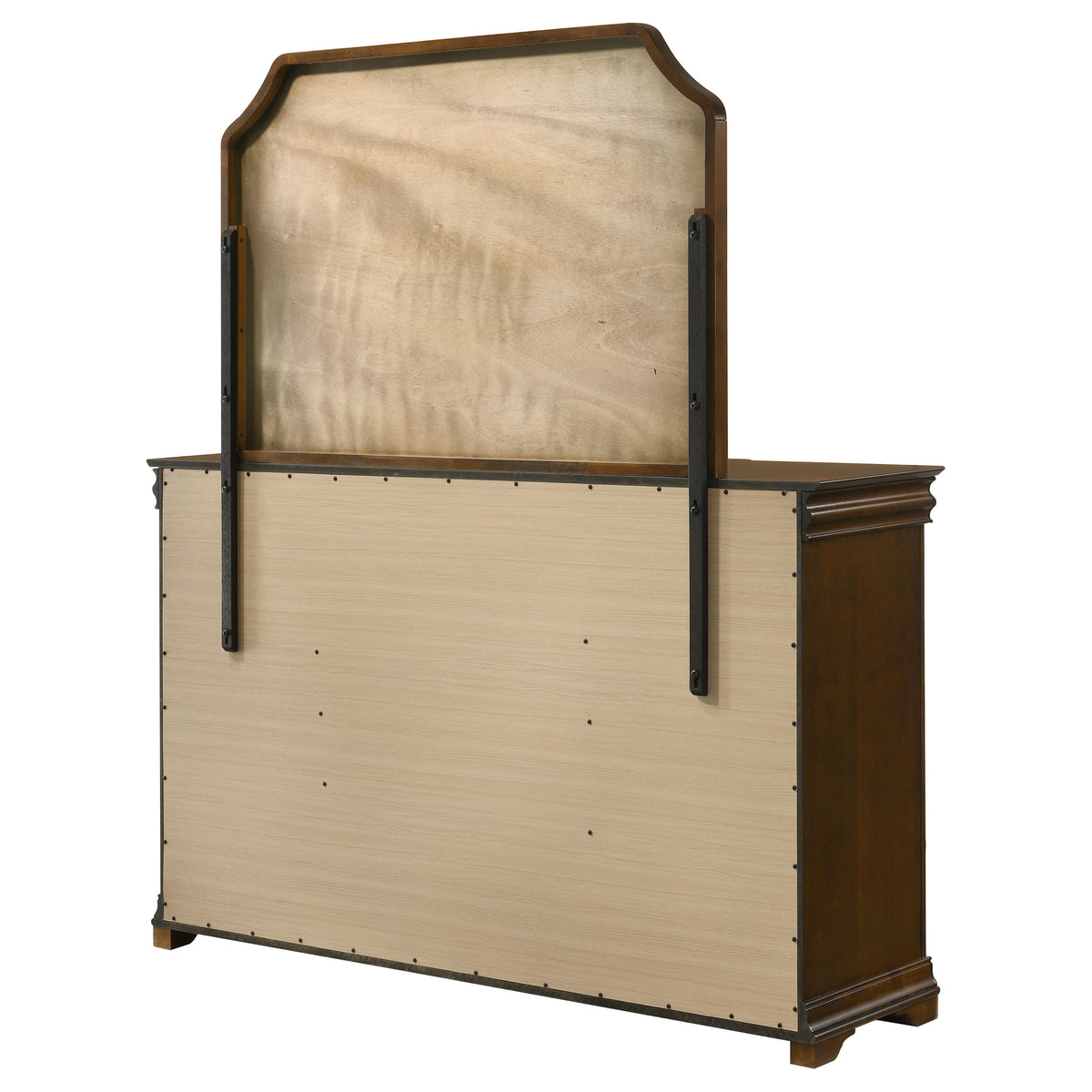 Garland 9-drawer Dresser with Mirror Brown Cherry
