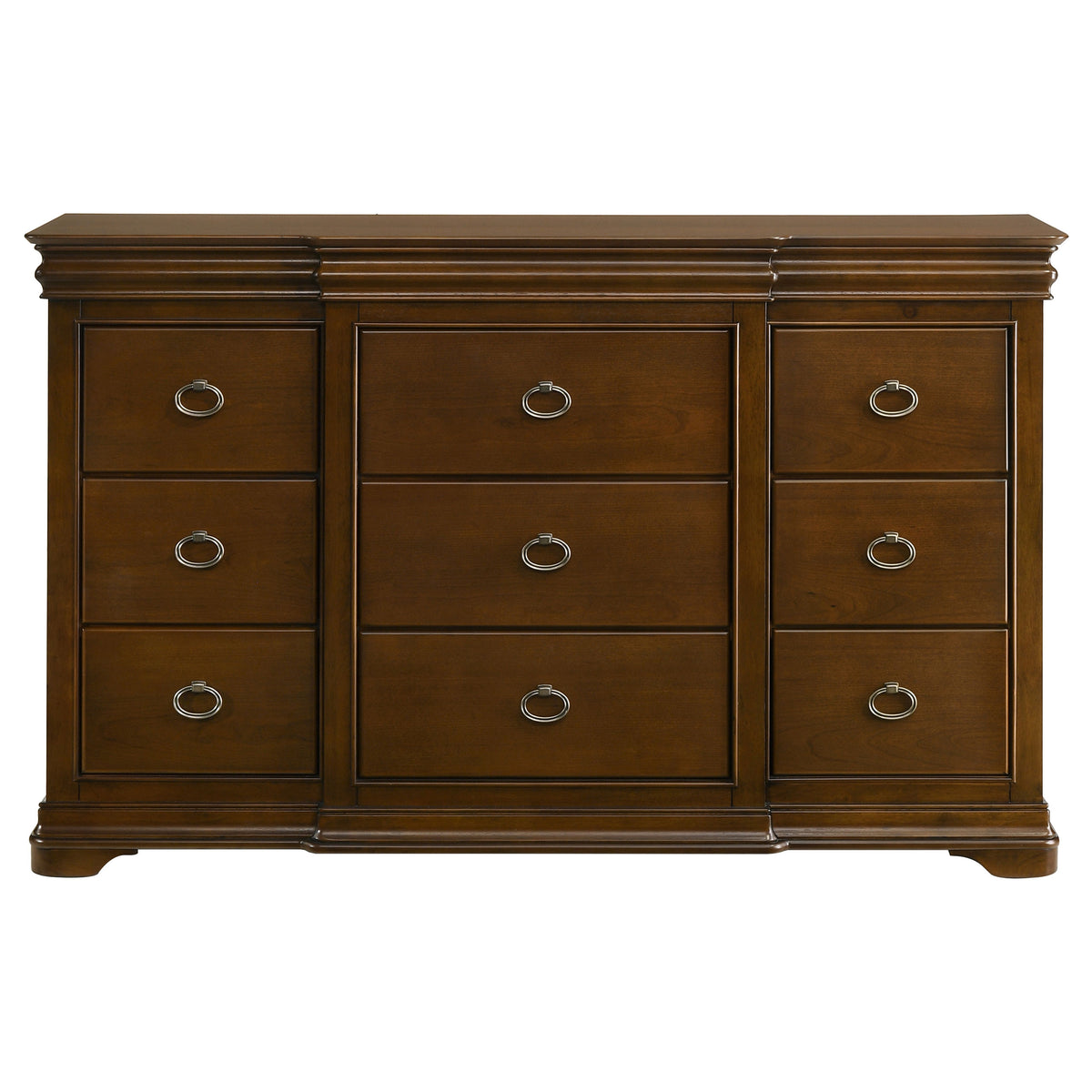 Garland 9-drawer Dresser Brown Cherry