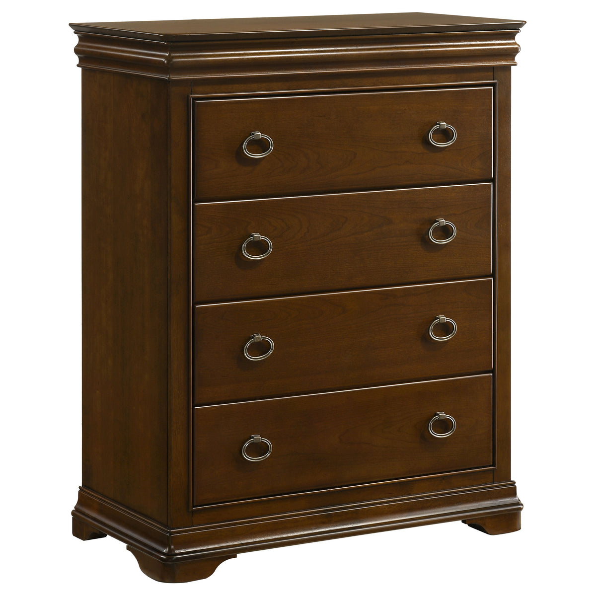 Garland 4-drawer Bedroom Chest Brown Cherry