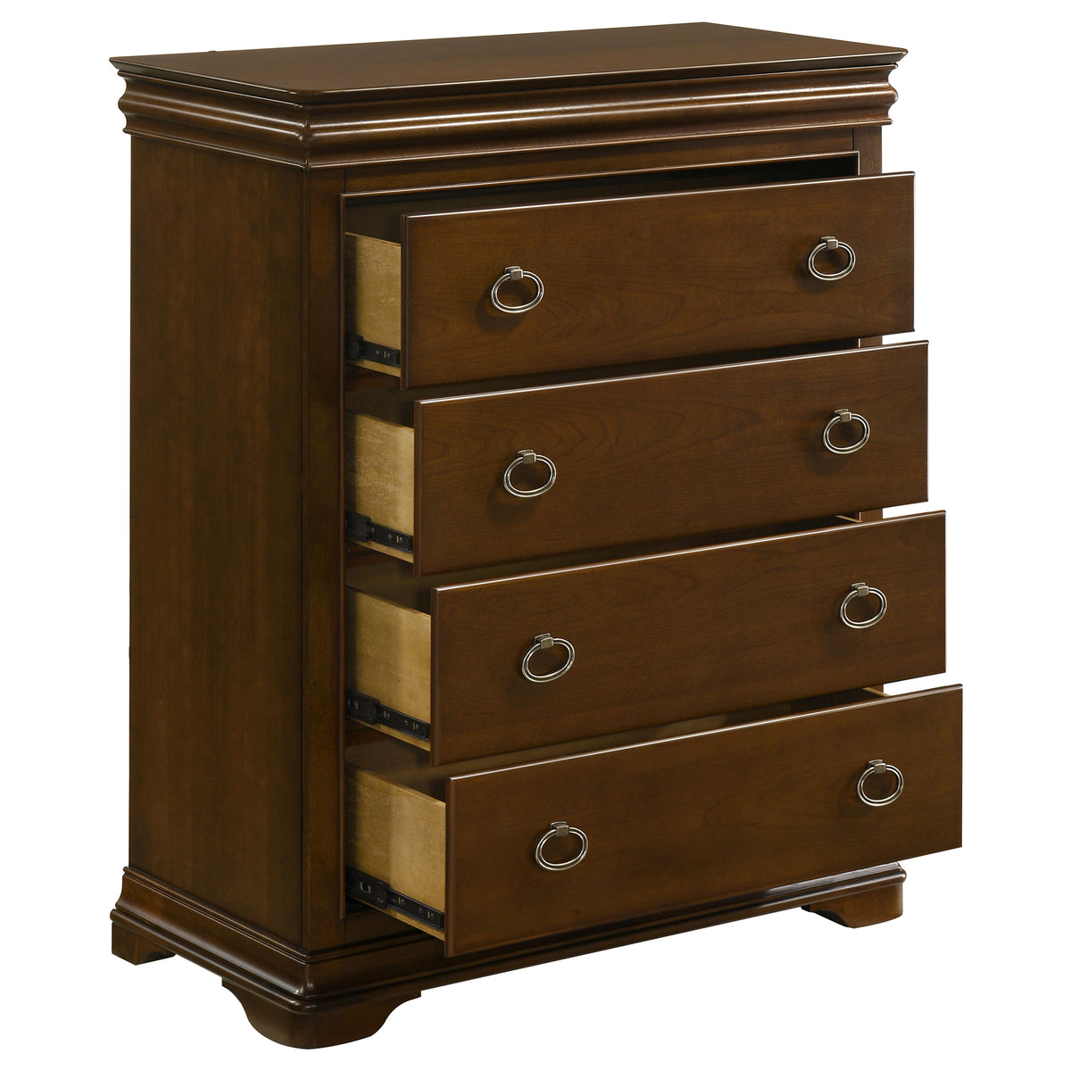 Garland 4-drawer Bedroom Chest Brown Cherry
