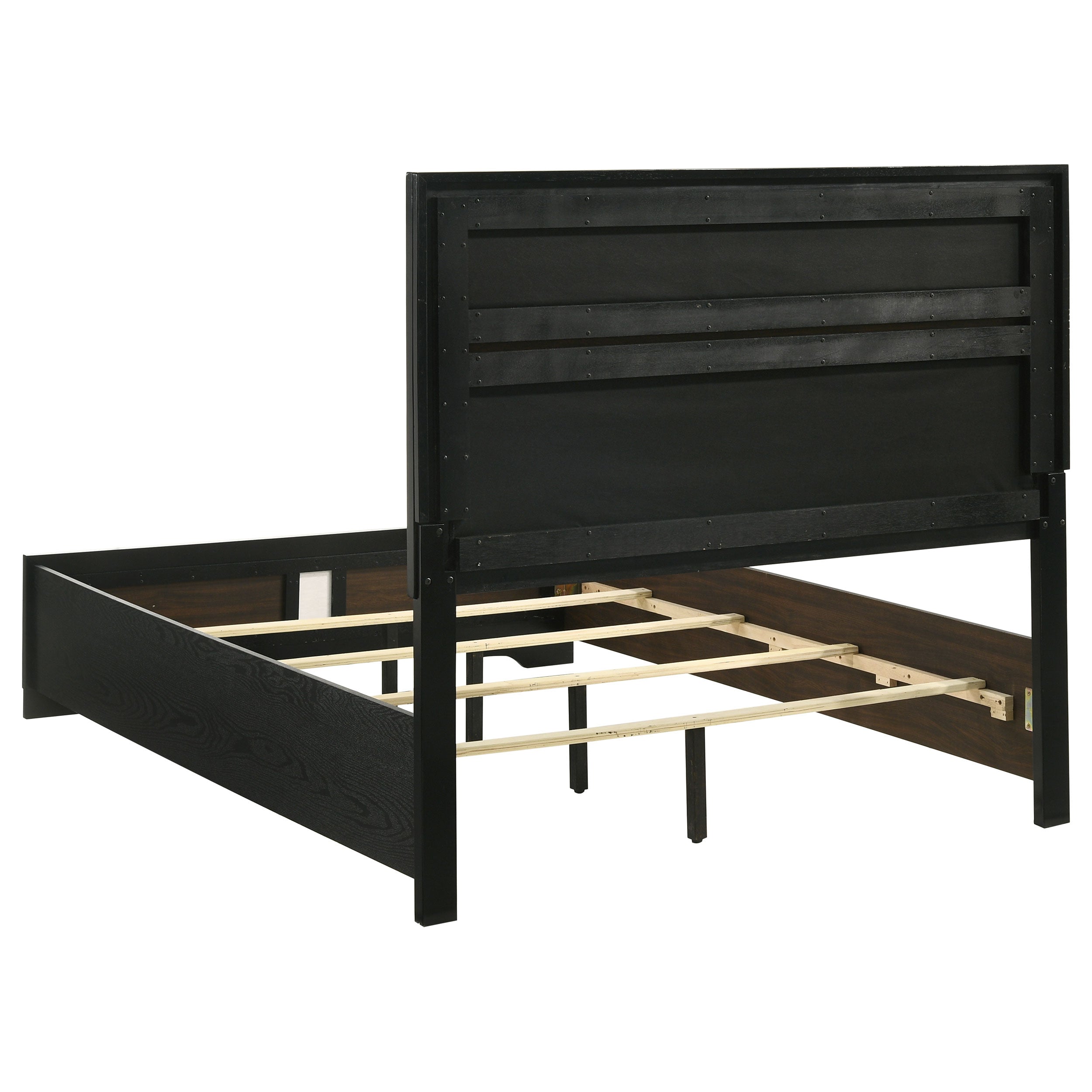 Miranda Wood Panel Bed