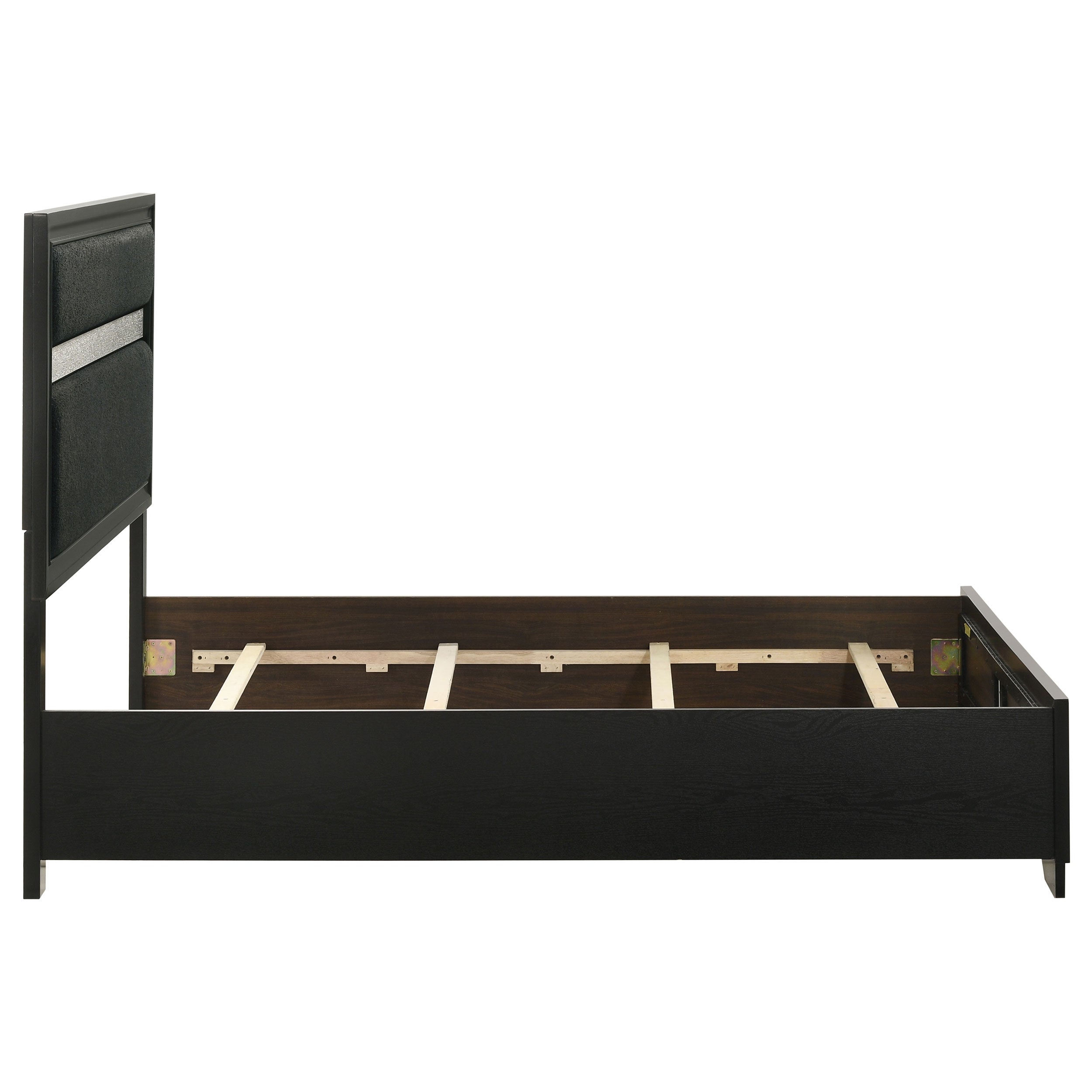 Miranda Wood Panel Bed