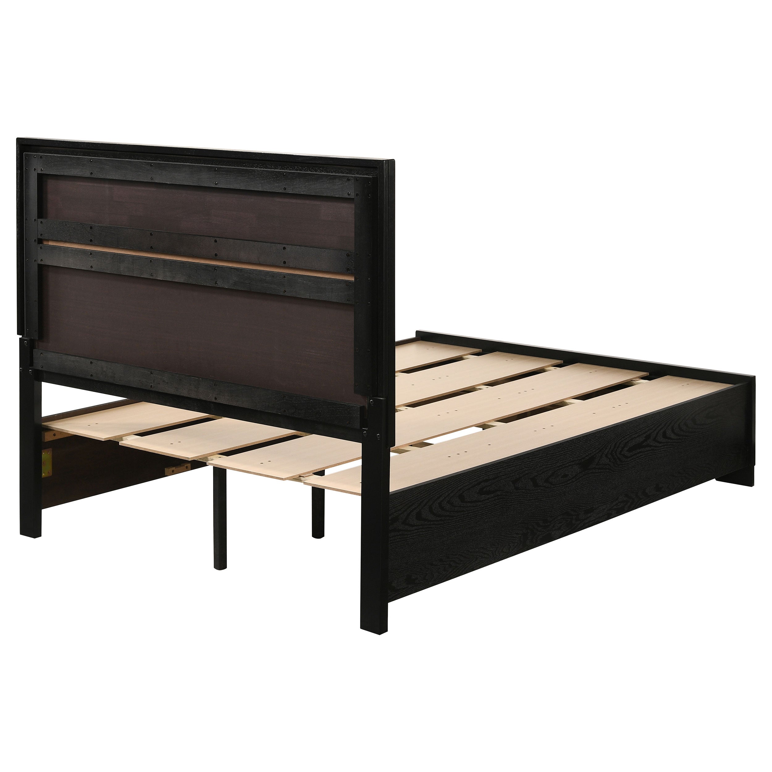 Miranda Wood Panel Storage Bed