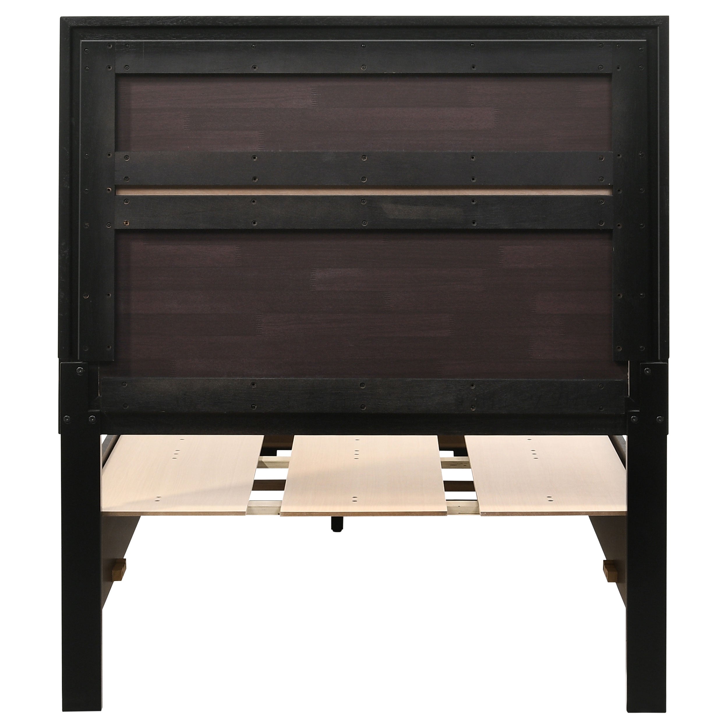 Miranda Wood Panel Storage Bed