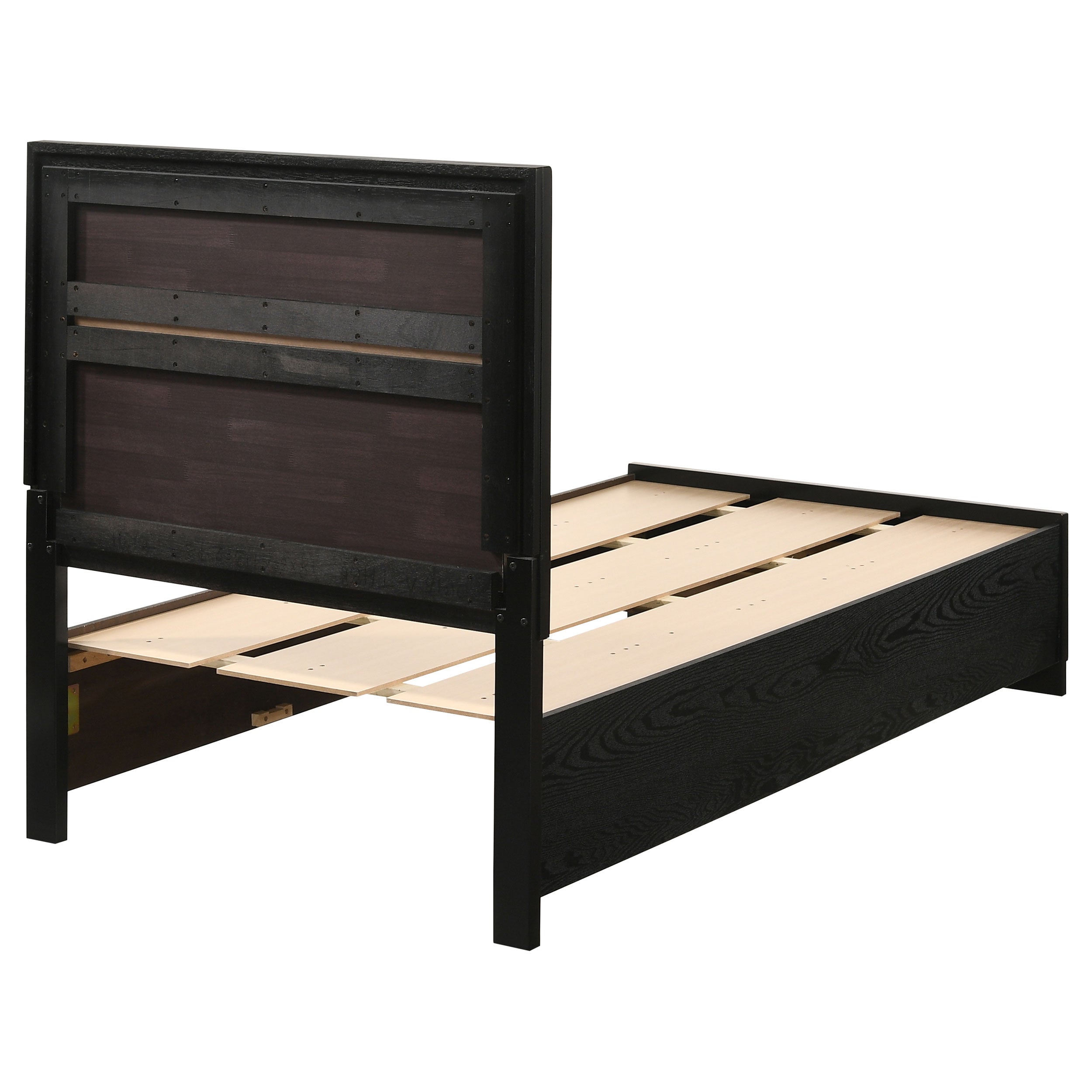 Miranda Wood Panel Storage Bed