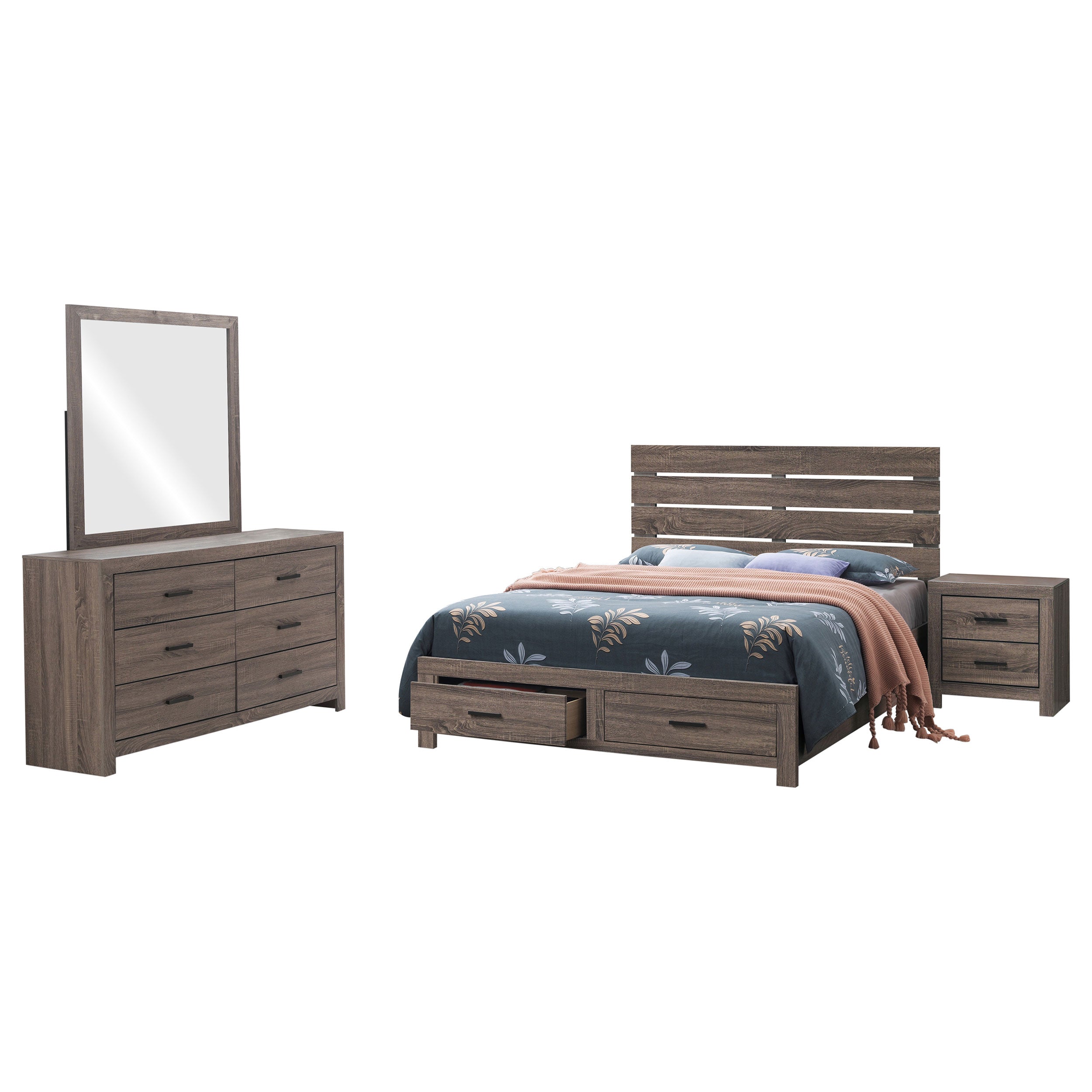 Brantford Bedroom Set (Storage Bed)