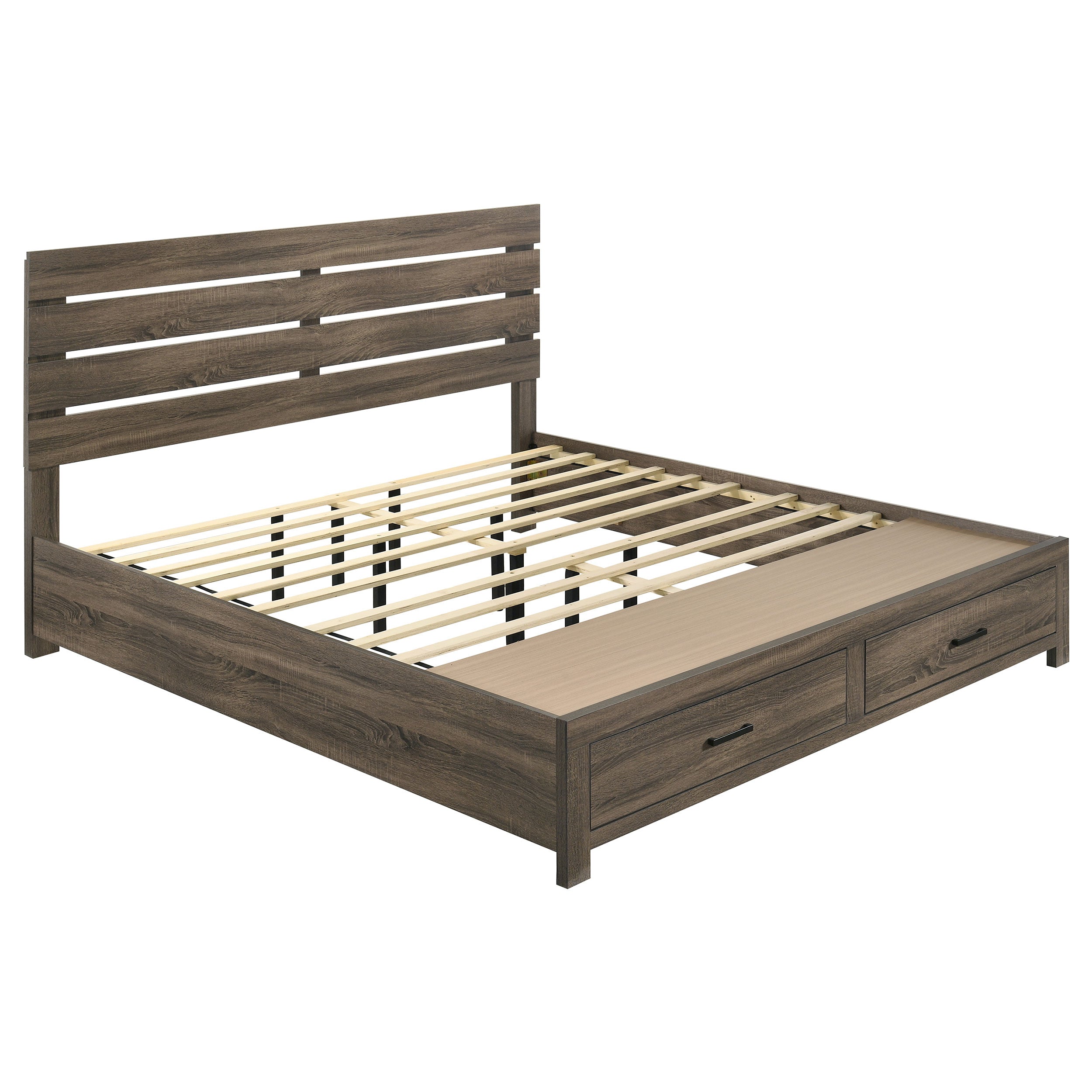 Brantford Wood Panel Storage Bed