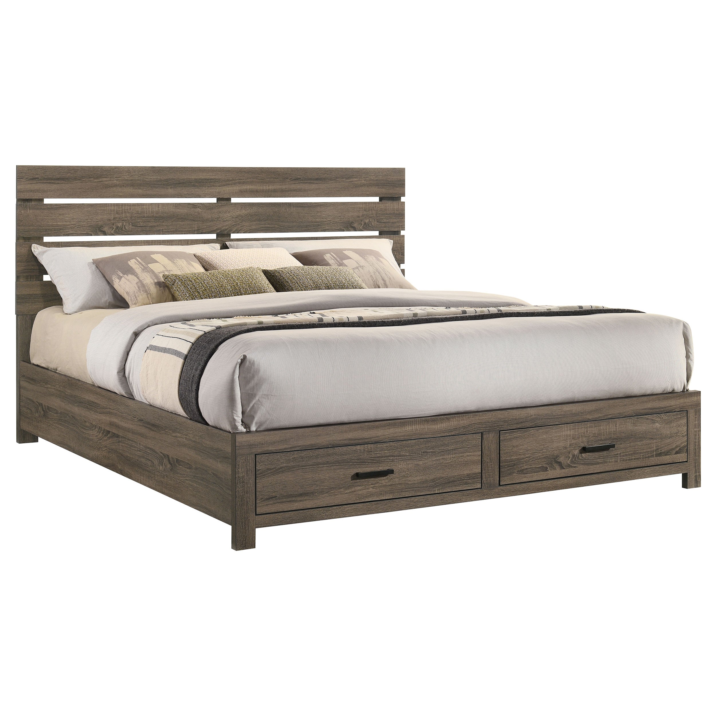 Brantford Wood Panel Storage Bed