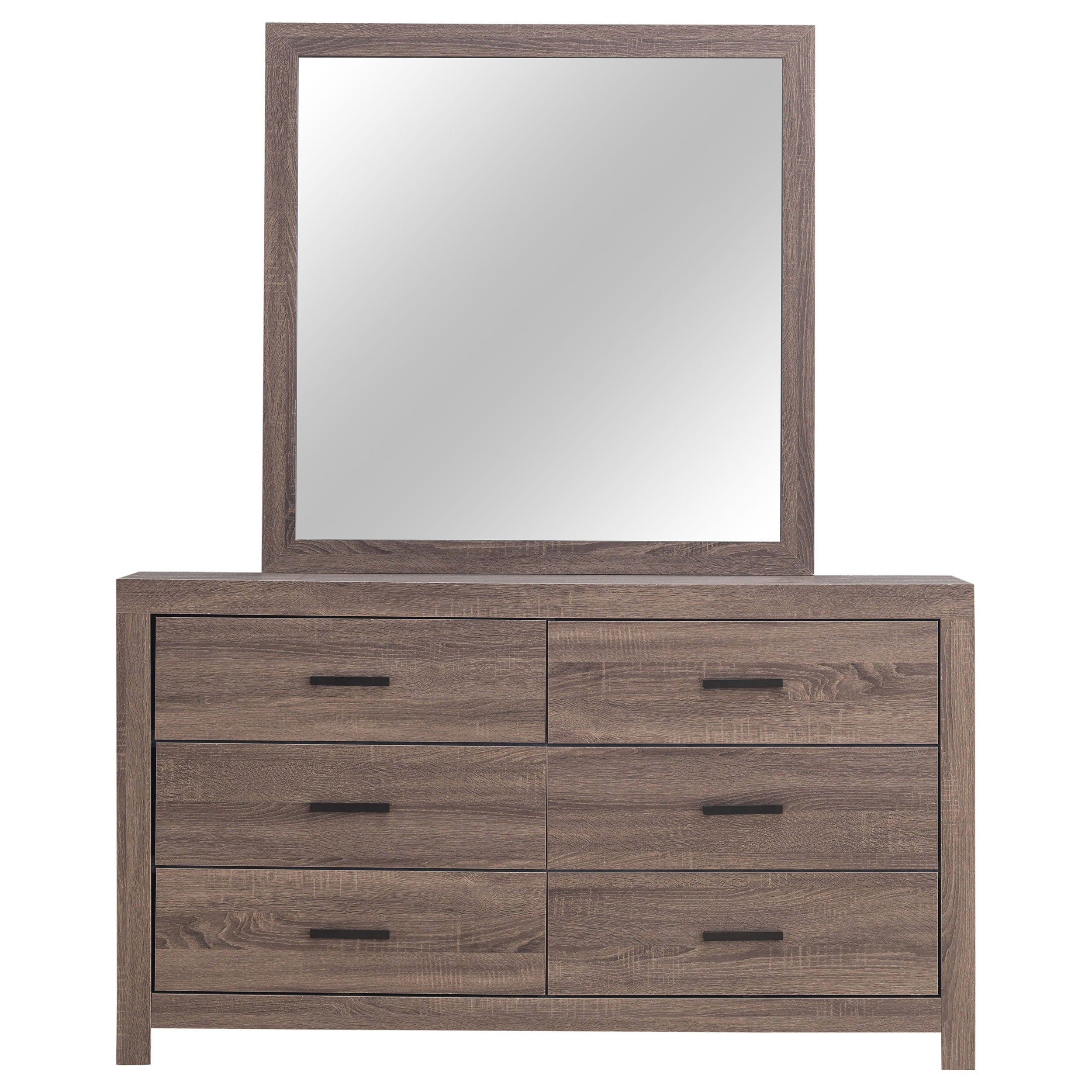 Brantford Dresser with Mirror (Barrel Oak)