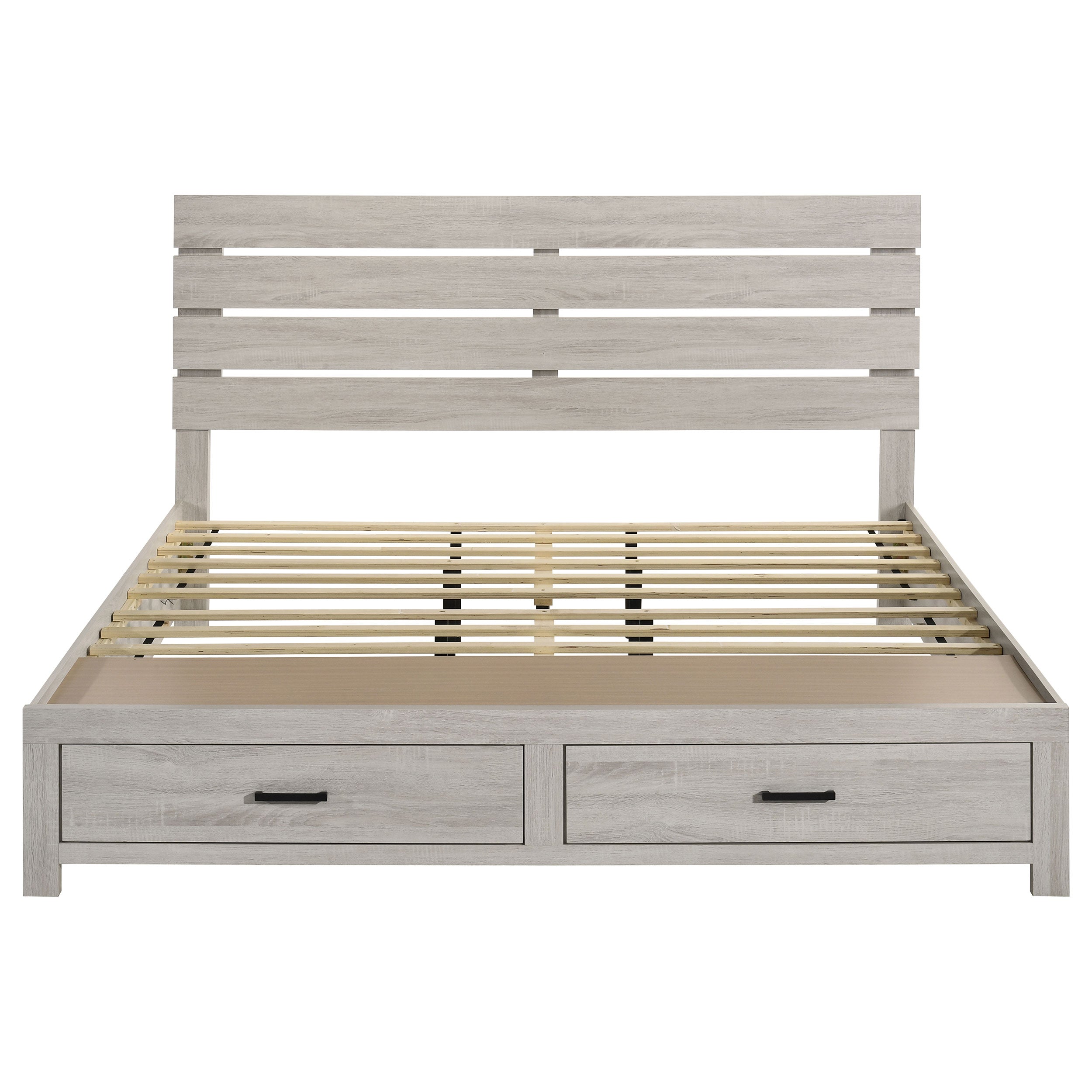 Brantford Wood Panel Storage Bed