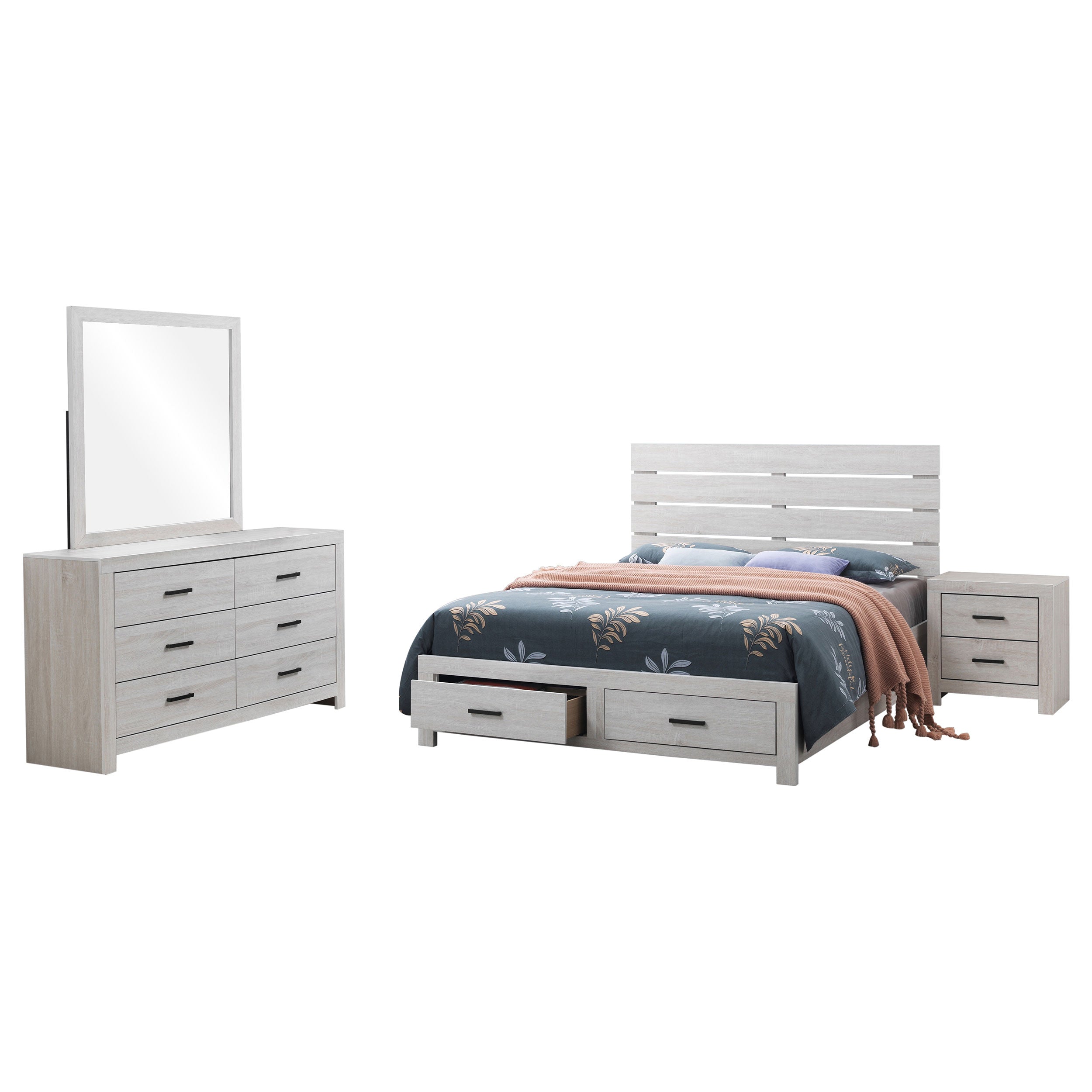 Brantford Bedroom Set (Storage Bed)