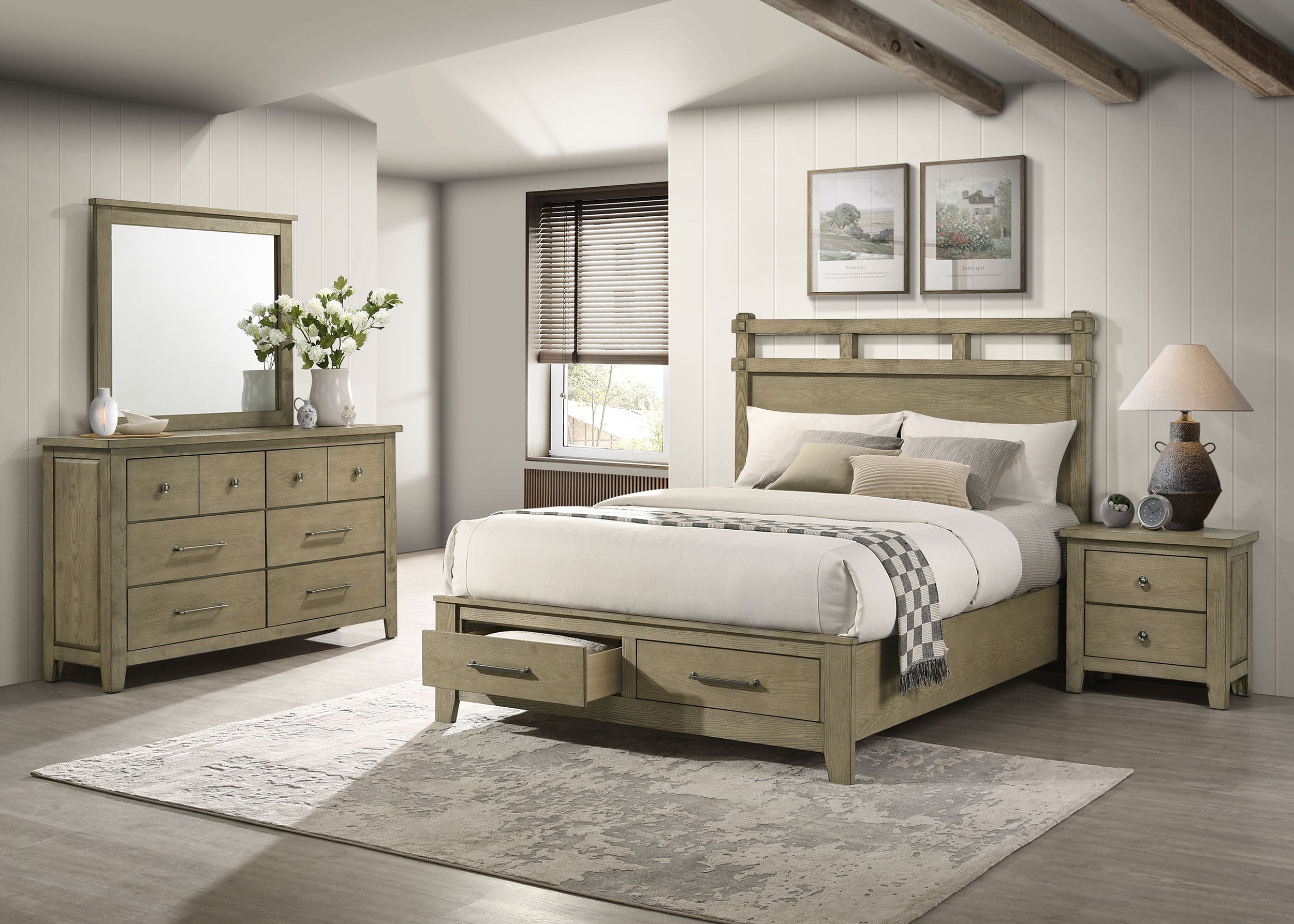 Hazlewood Storage Bedroom Set