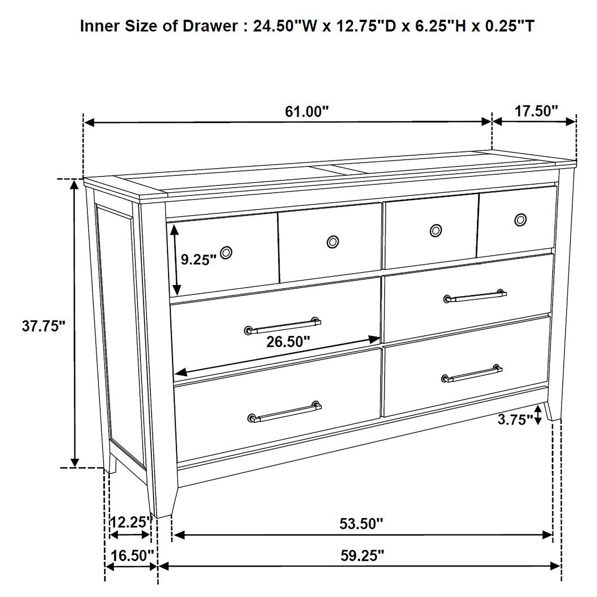 Hazlewood Panel Bedroom Set