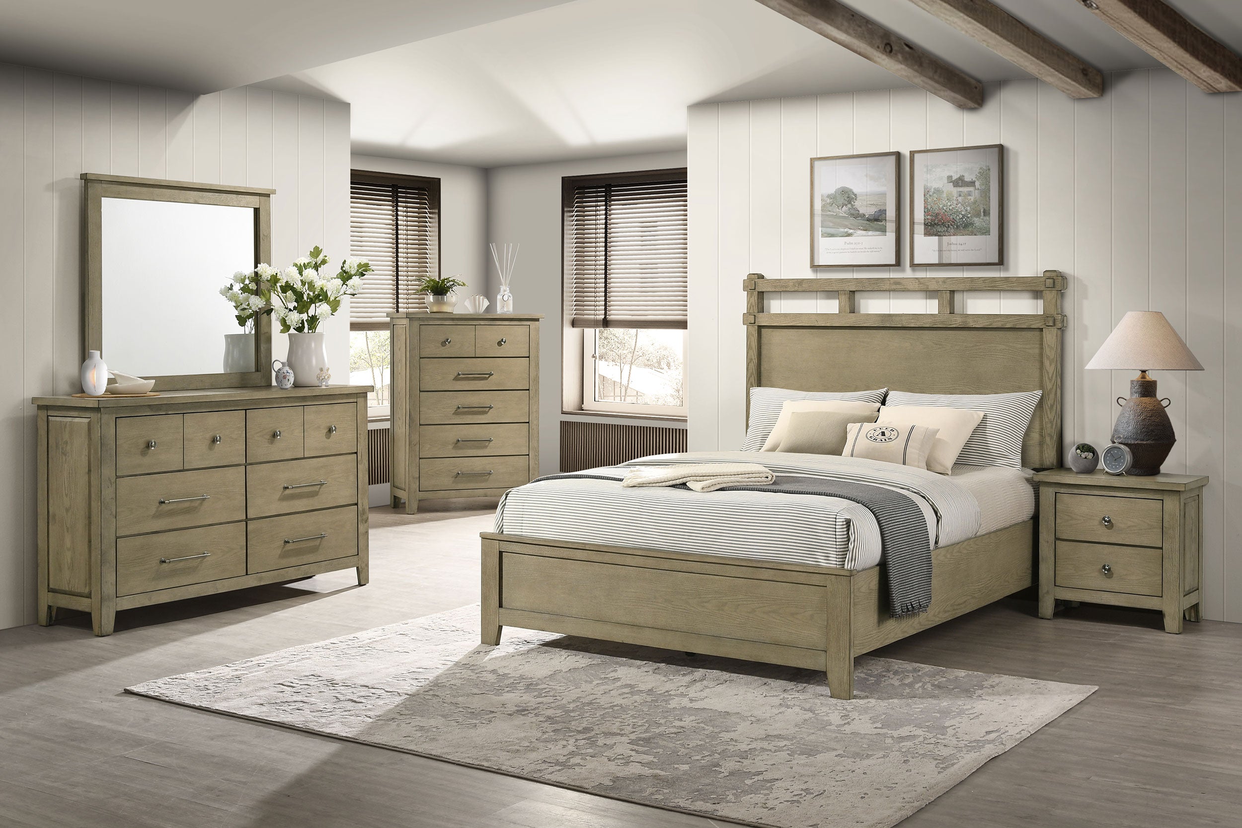 Hazlewood Panel Bedroom Set