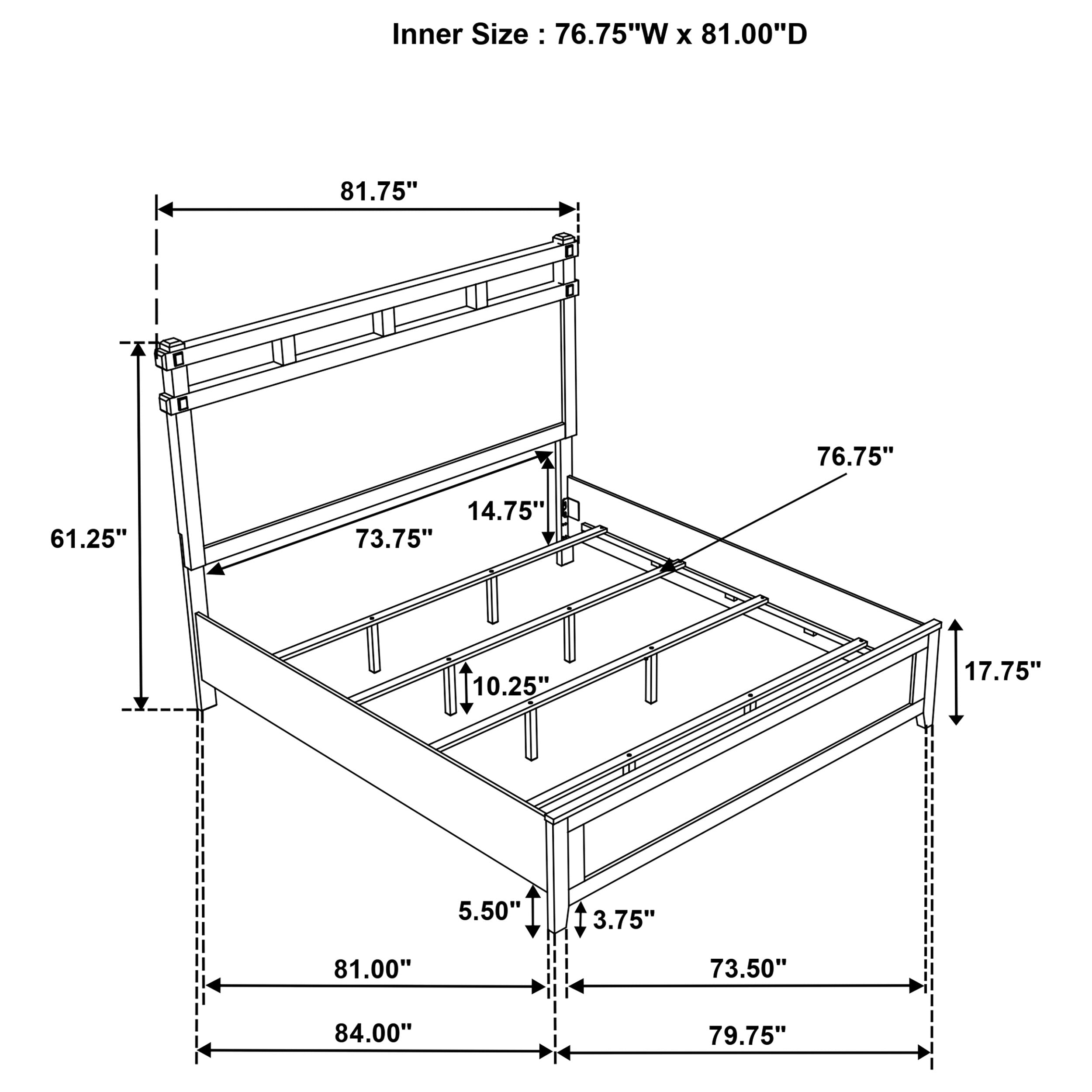 Hazlewood Panel Bedroom Set