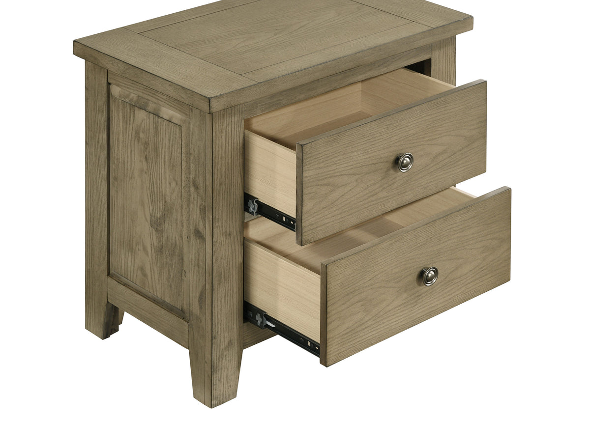 Hazlewood 2-drawer Nightstand Vineyard Oak