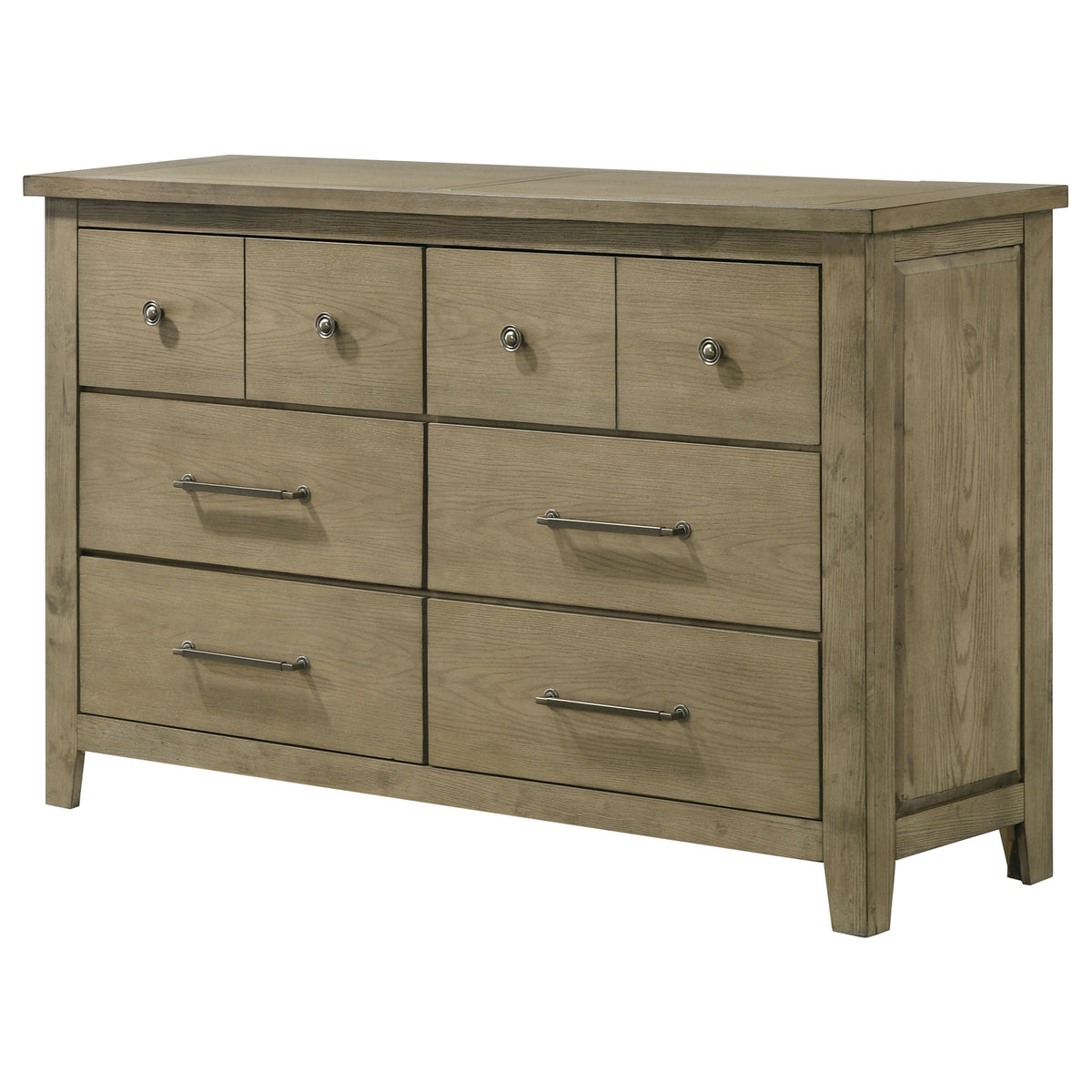 Hazlewood 6-drawer Dresser Vineyard Oak