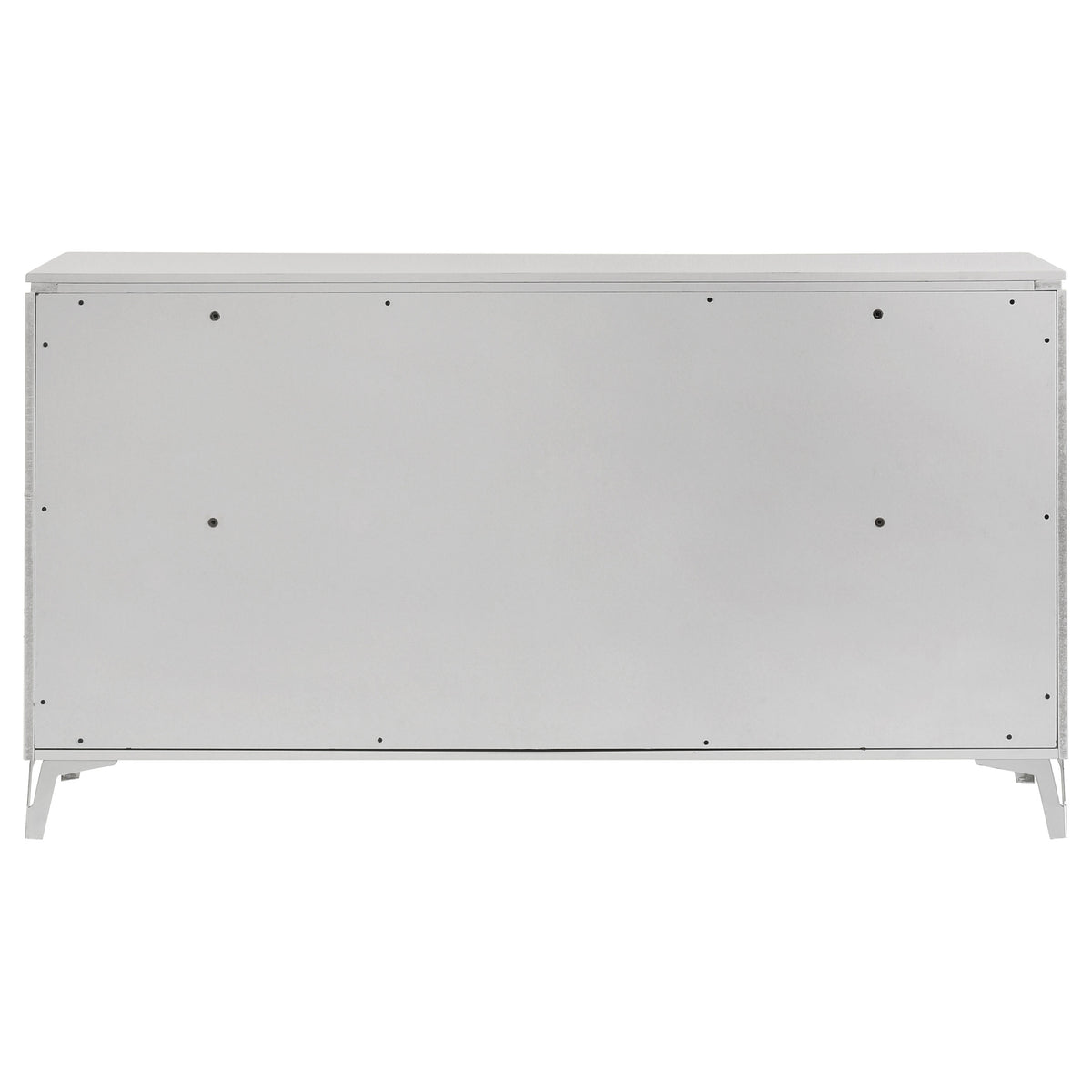 Cassia 6-drawer Dresser White High Gloss