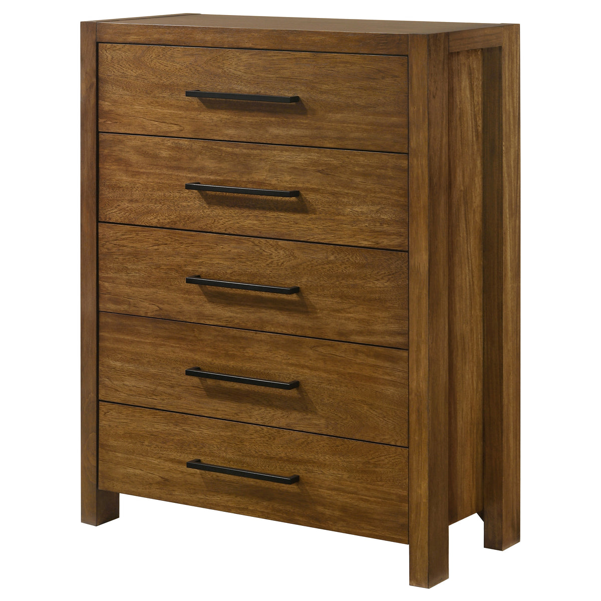 Adderley 5-drawer Bedroom Chest Warm Brown