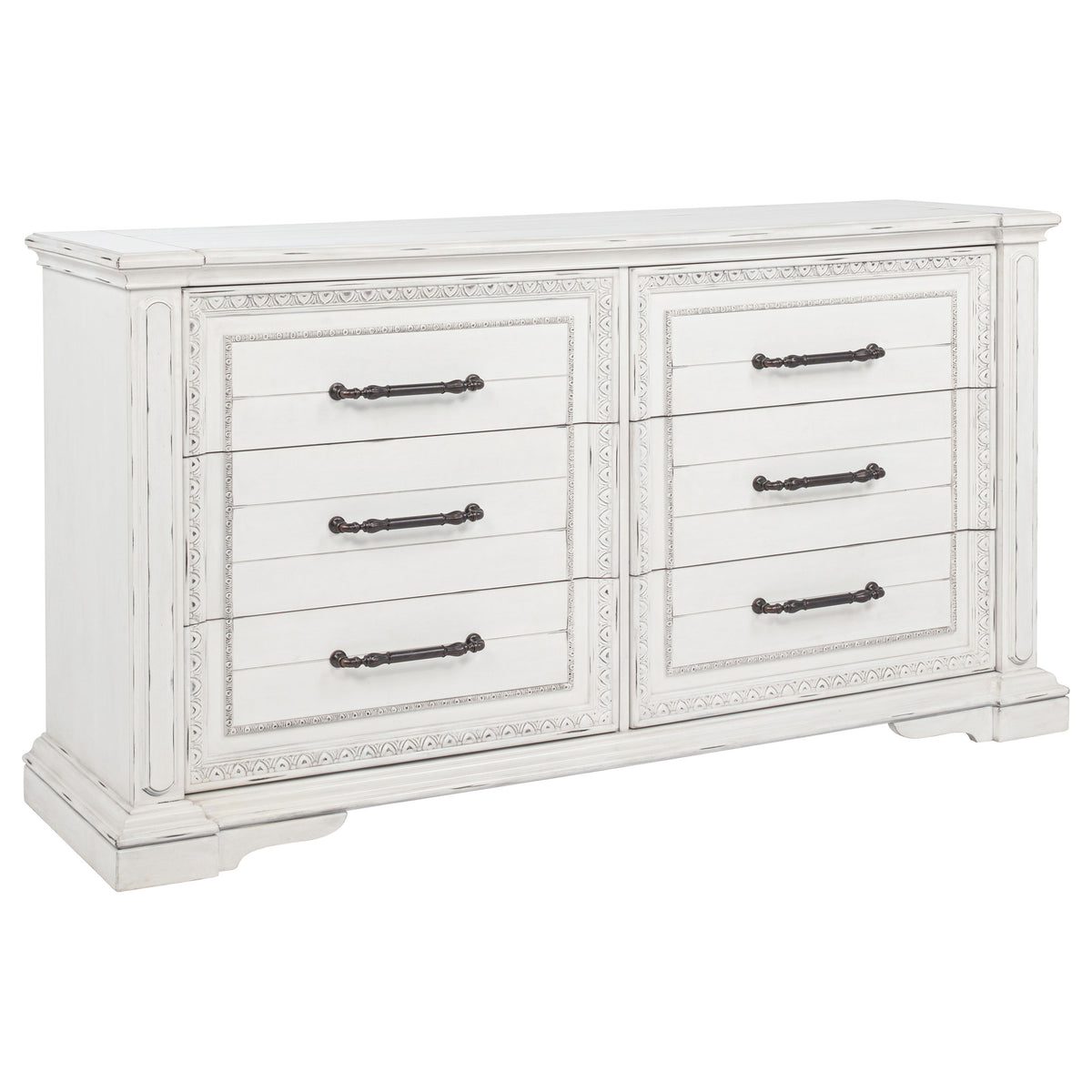 McKinney 4-piece Eastern King Bedroom Set Vintage White