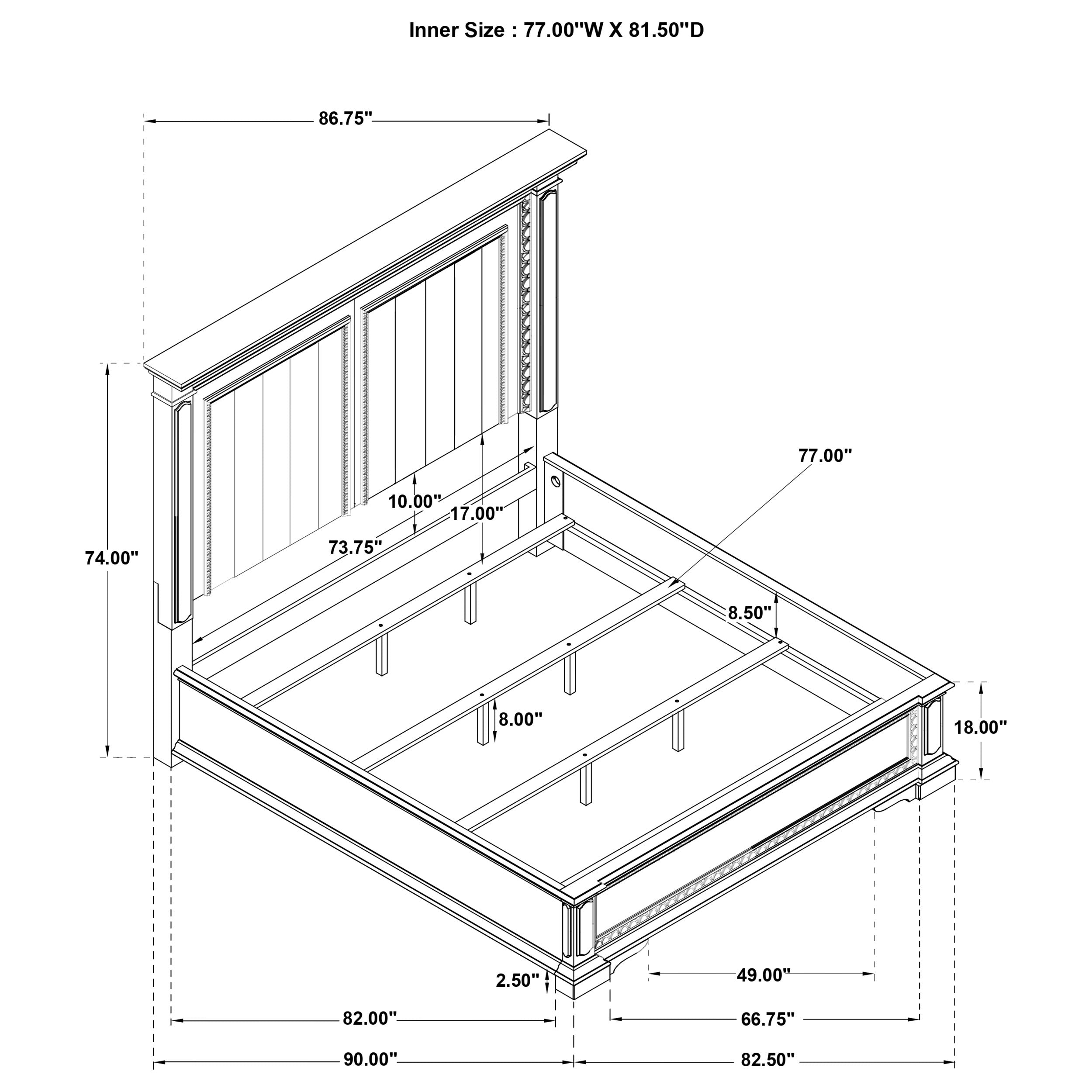 McKinney Panel Bed