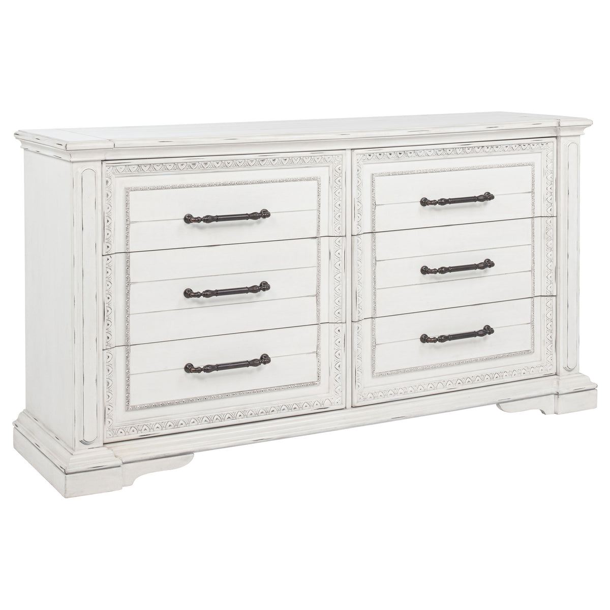 McKinney 6-drawer Dresser Vintage White