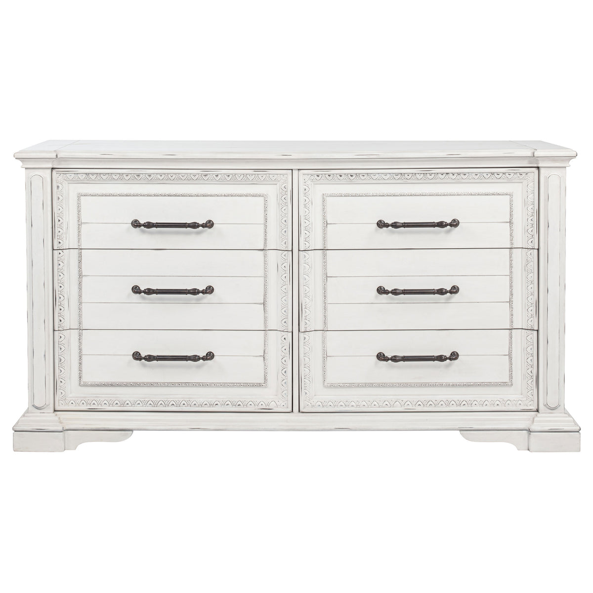 McKinney 6-drawer Dresser Vintage White