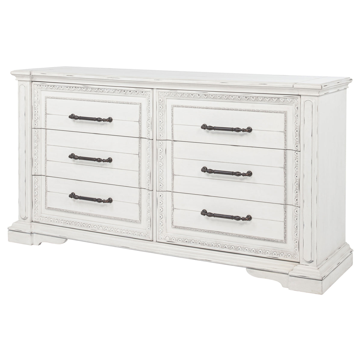 McKinney 6-drawer Dresser Vintage White
