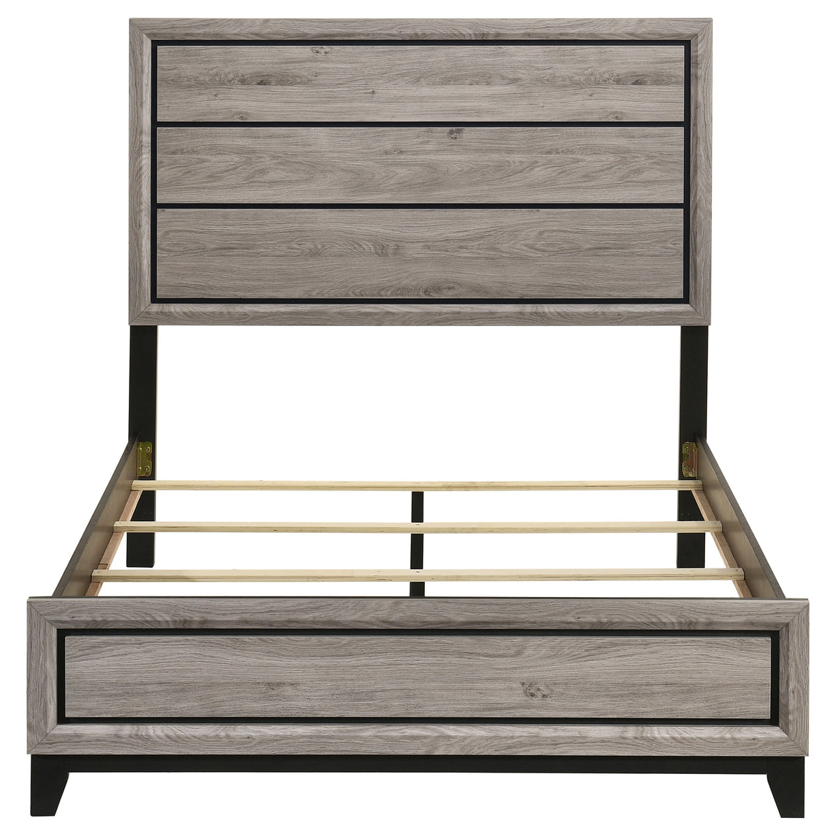 Valen Panel Bed Full Light Taupe