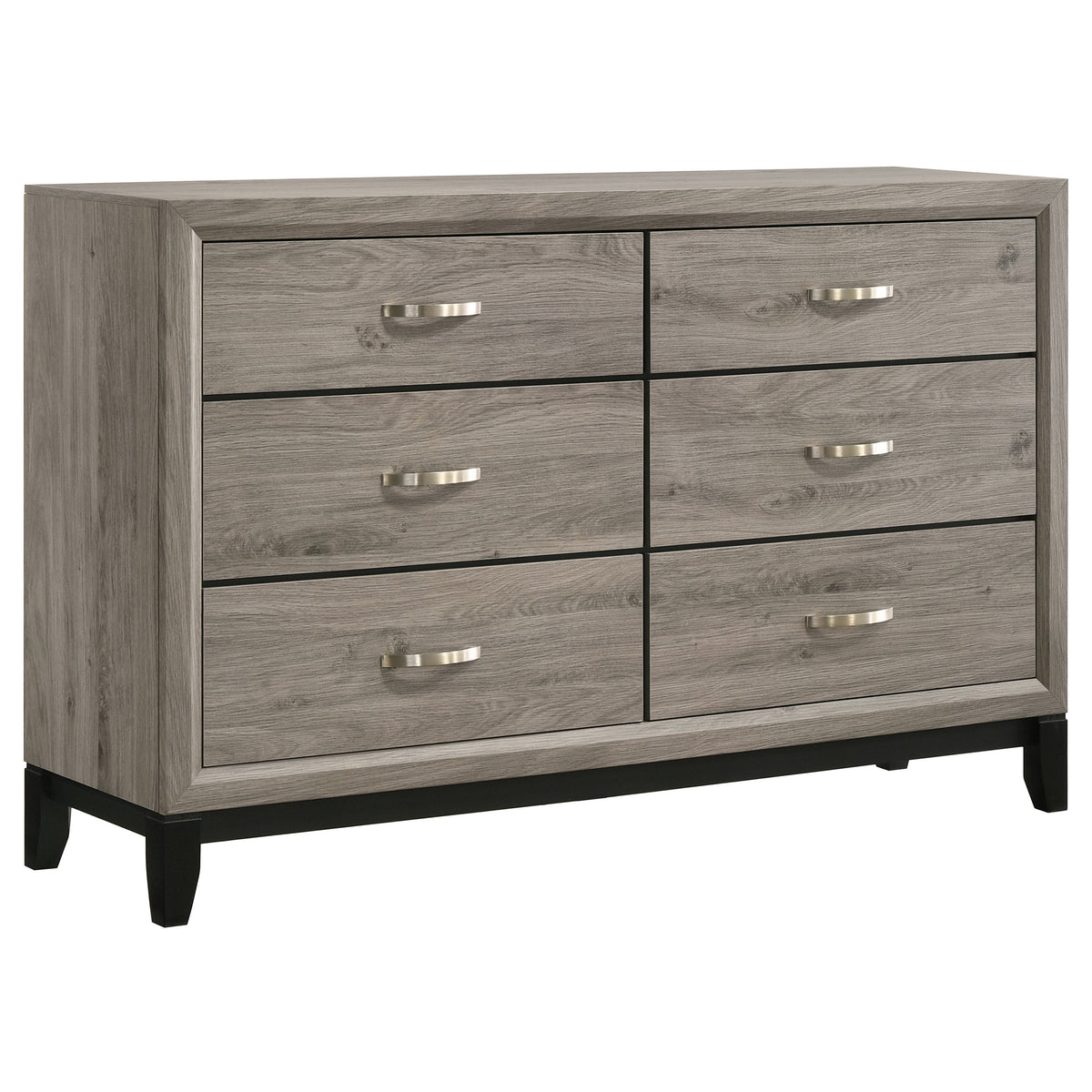 Valen Five-piece Queen Bedroom Set Light Taupe