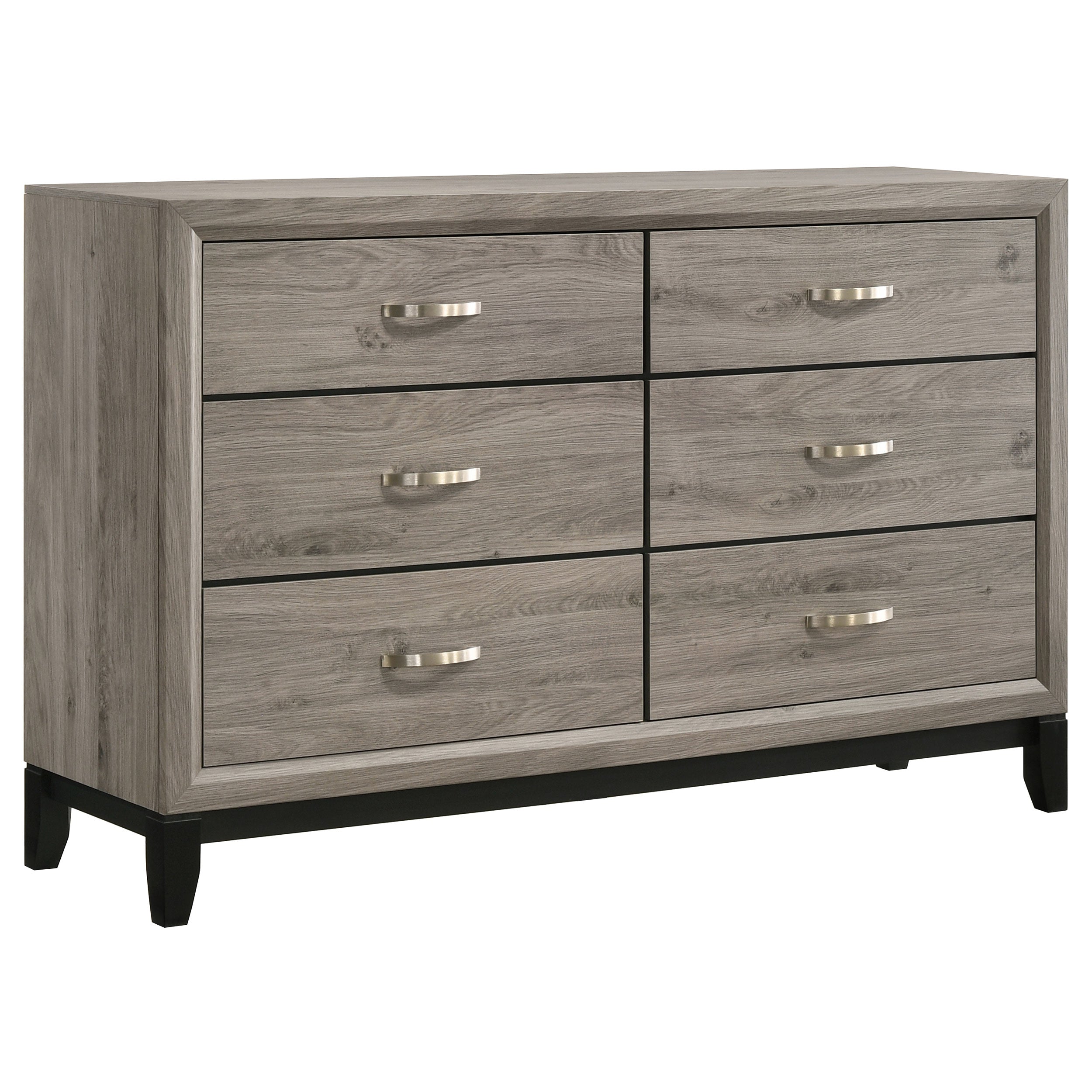 Valen Five-piece Twin Bedroom Set Light Taupe