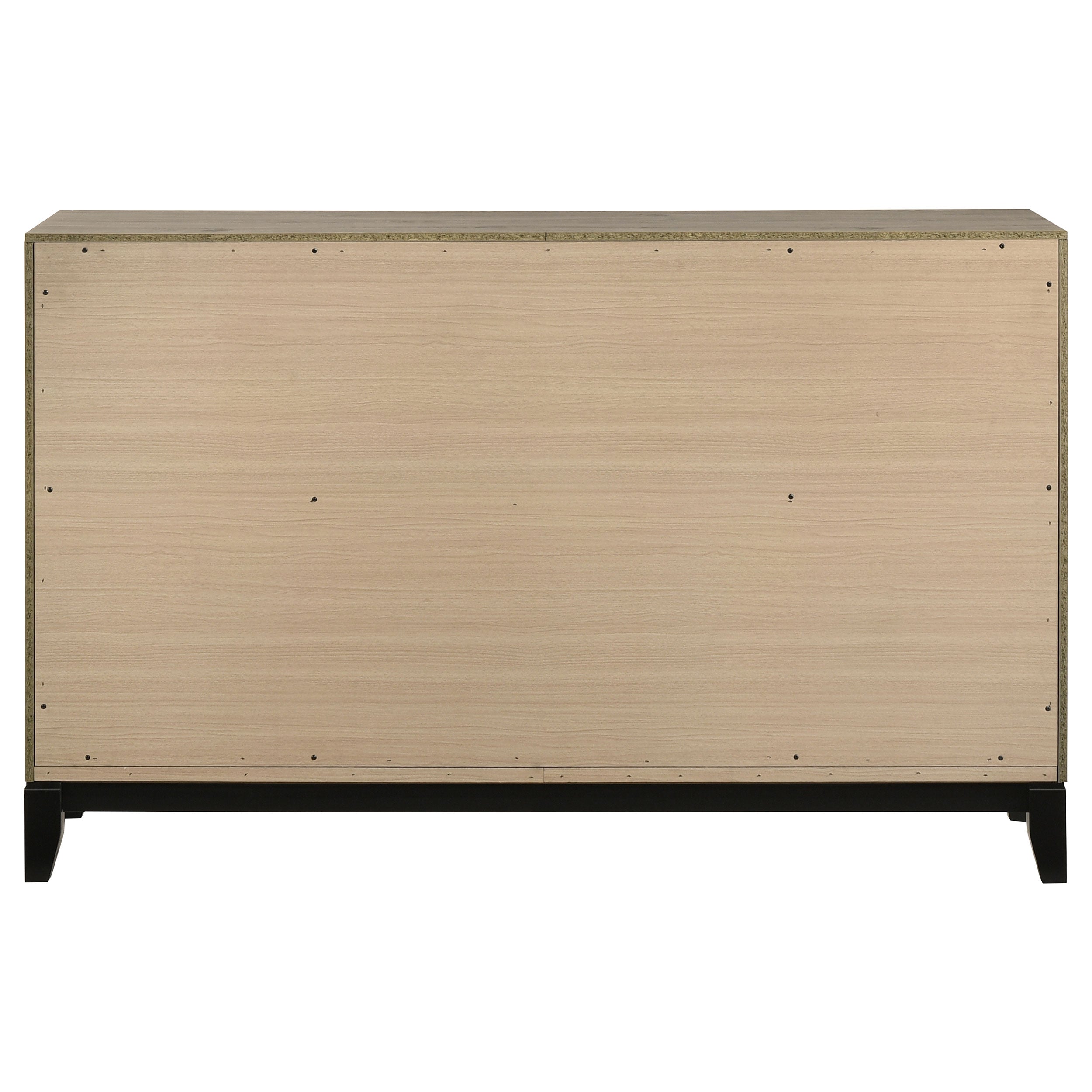 Valen 6-drawer Bedroom Dresser Cabinet Light Taupe