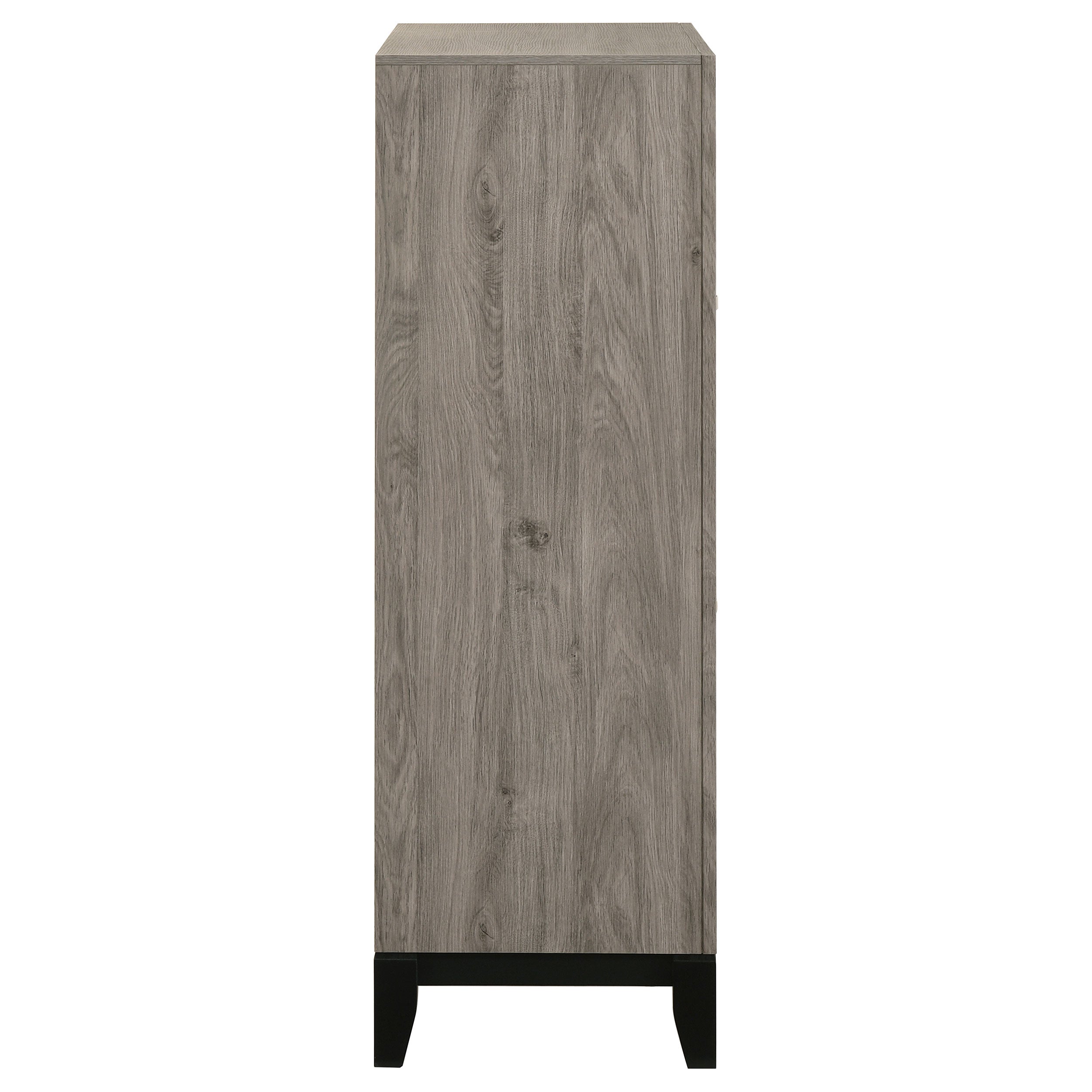 Valen 5-drawer Bedroom Chest of Drawers Light Taupe