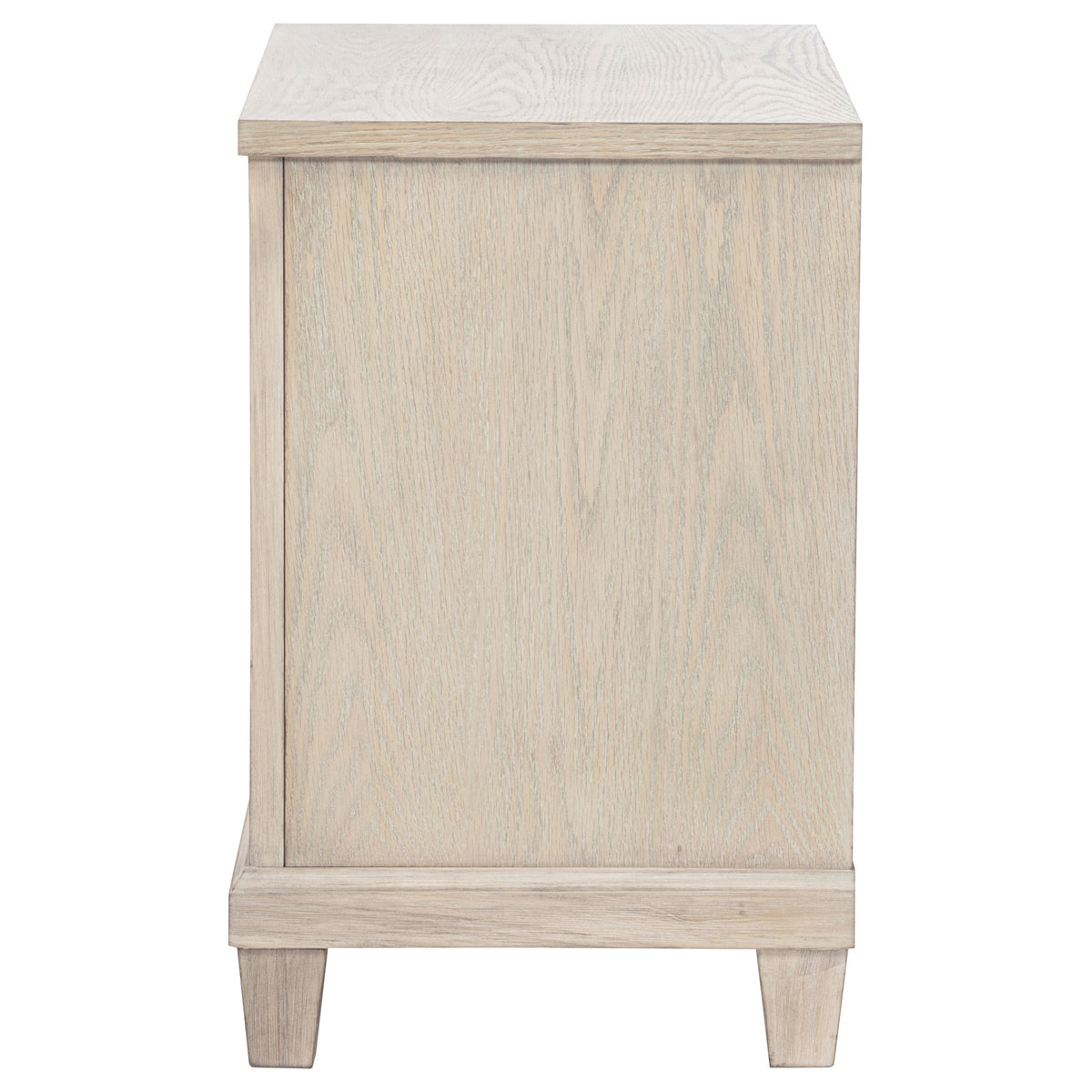 Pembroke 2-drawer Nightstand Washed Oak