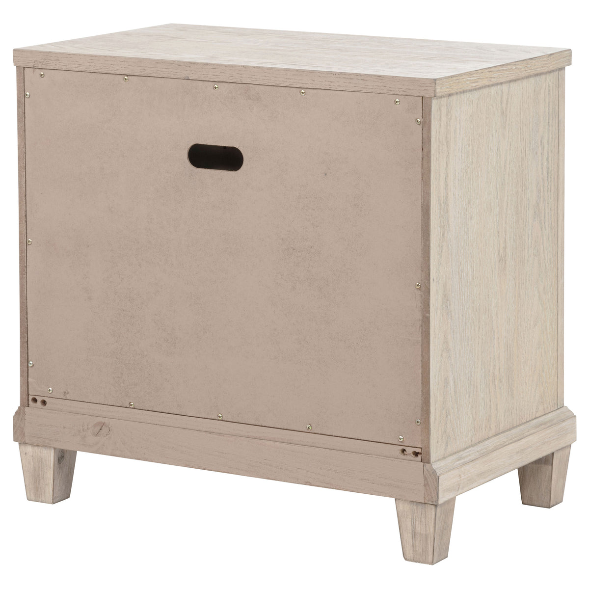 Pembroke 2-drawer Nightstand Washed Oak
