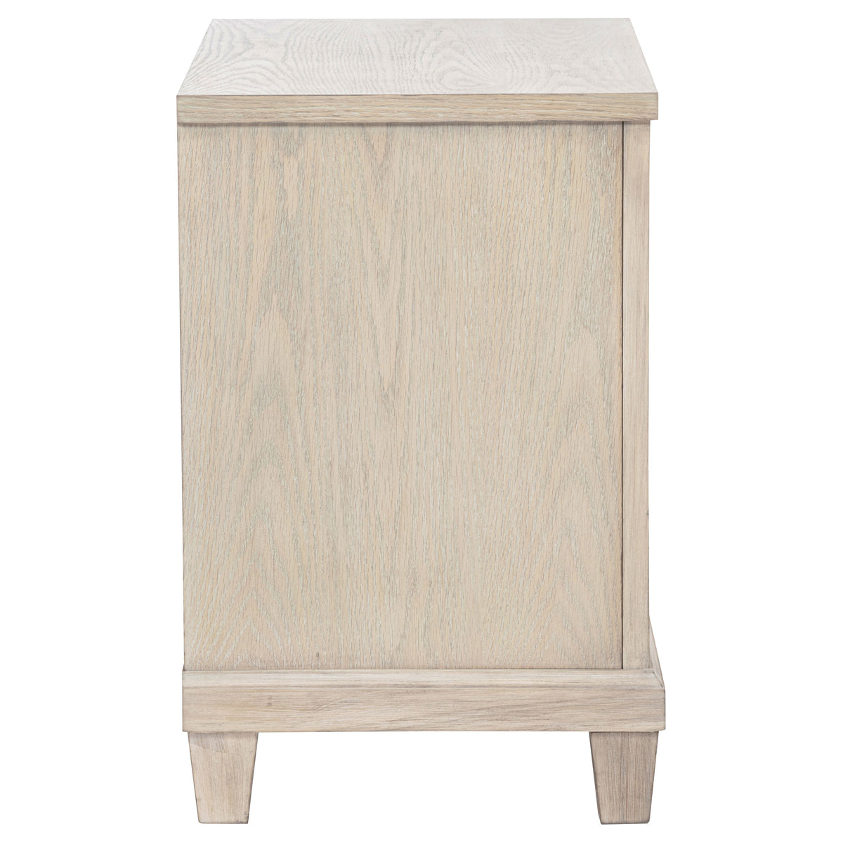 Pembroke 2-drawer Nightstand Washed Oak