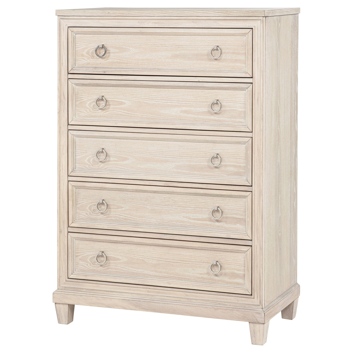 Pembroke 5-drawer Bedroom Chest Washed Oak