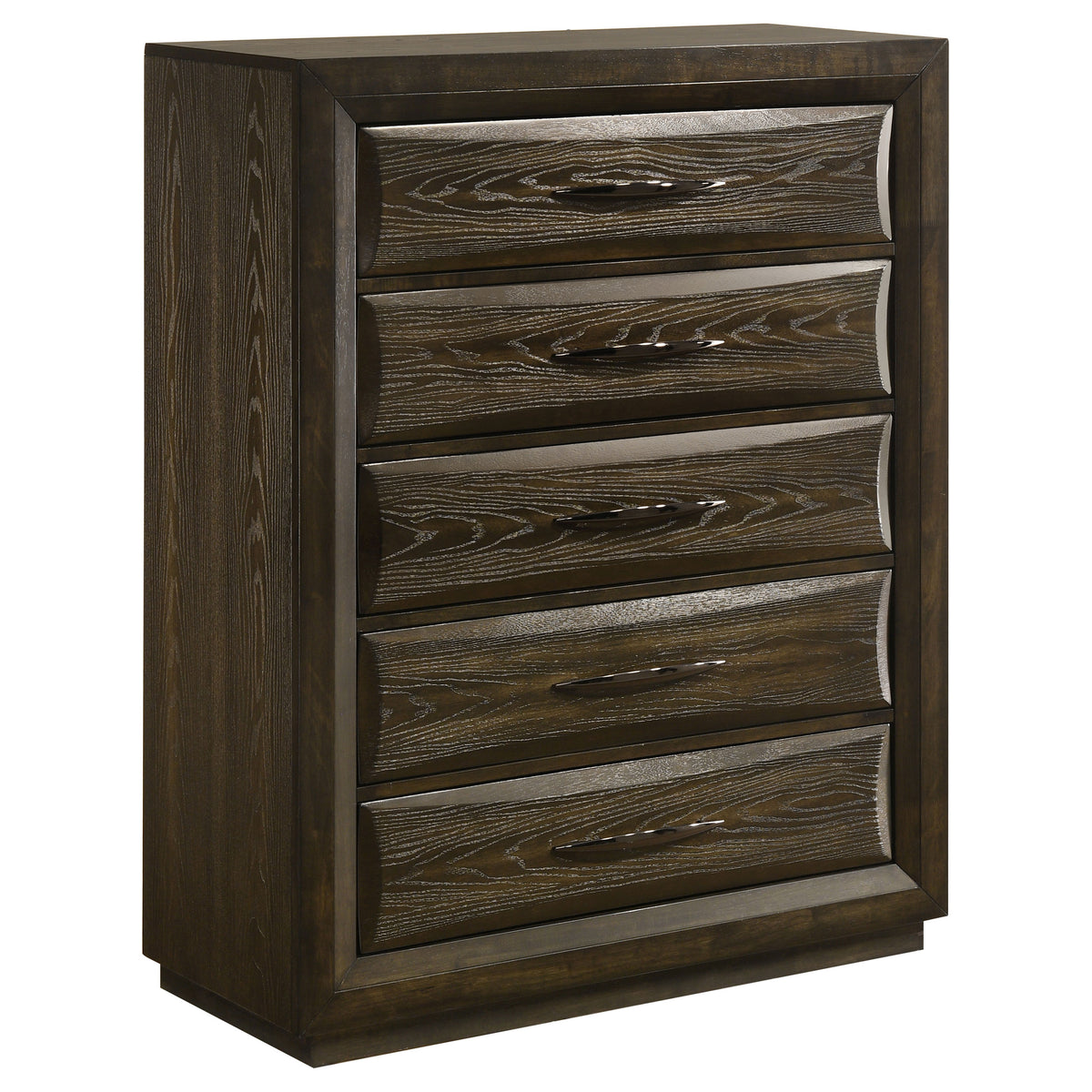 Atlas 5-drawer Bedroom Chest Dark Oak