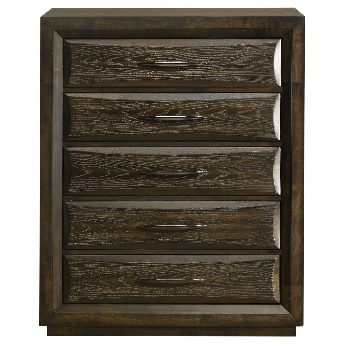Atlas 5-drawer Bedroom Chest Dark Oak