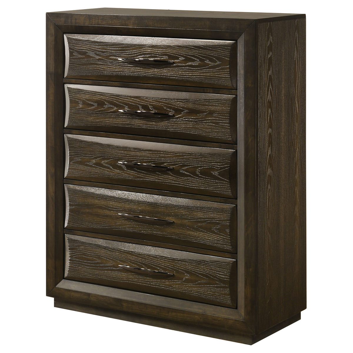 Atlas 5-drawer Bedroom Chest Dark Oak