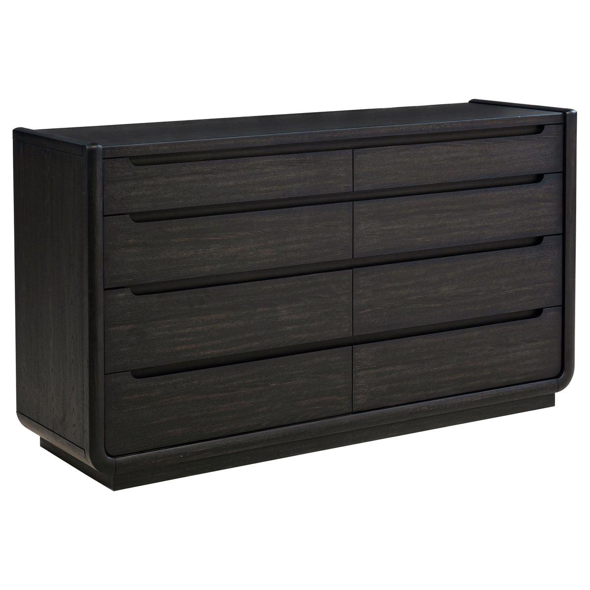 Leandro 8-drawer Dresser Burnished Black