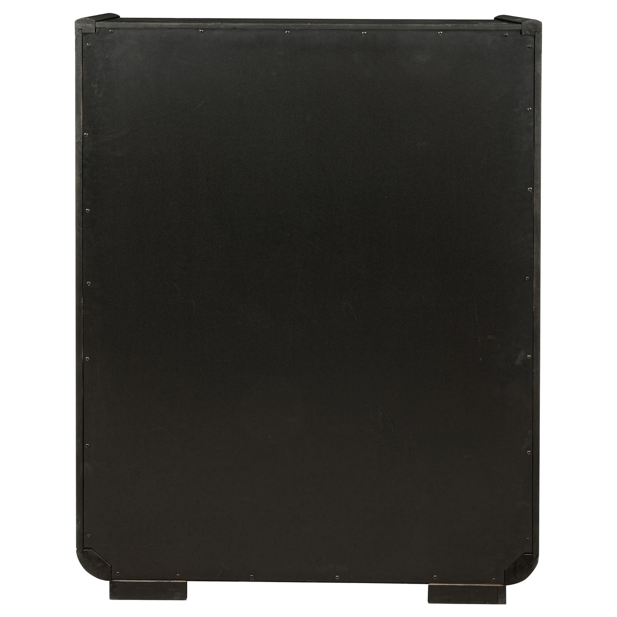 Leandro 5-drawer Bedroom Chest Burnished Black