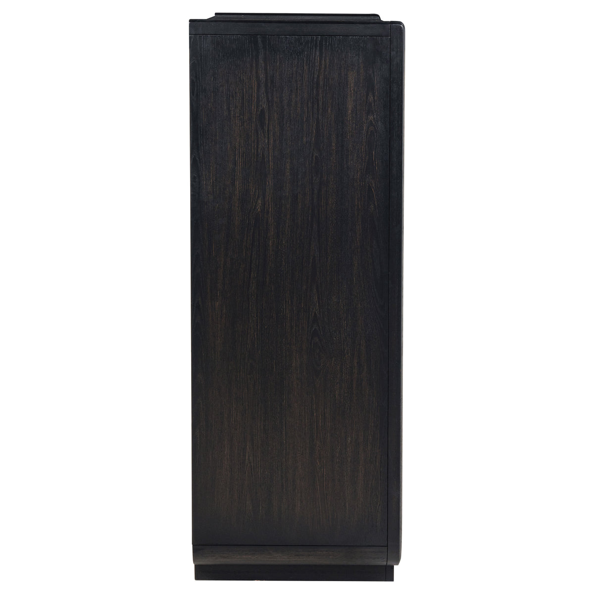 Leandro 5-drawer Bedroom Chest Burnished Black
