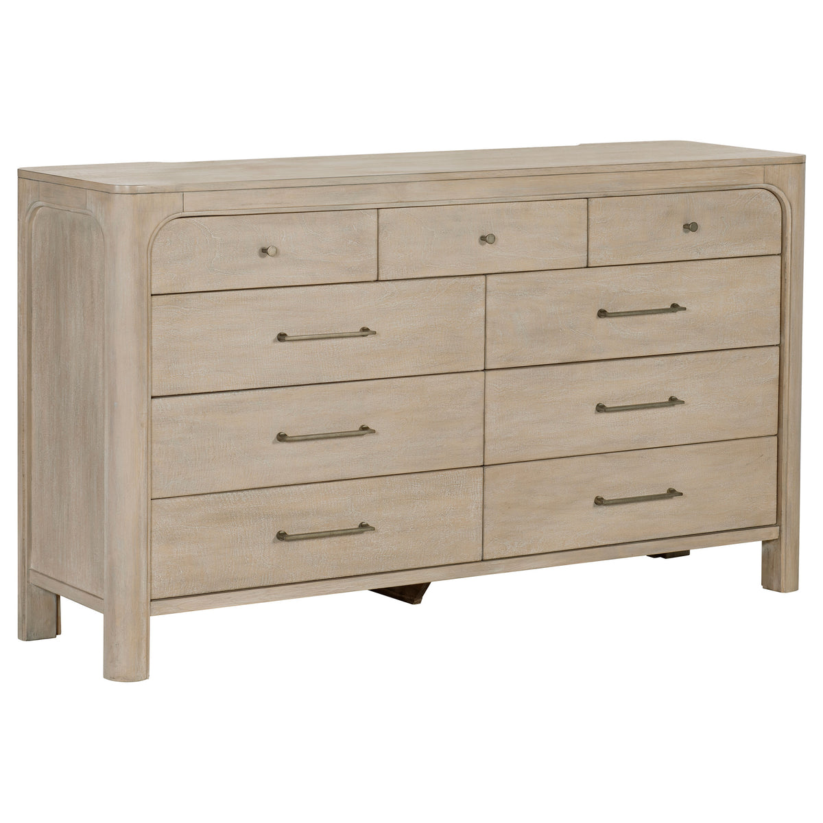 Solano 4-piece Queen Canopy Bedroom Set Weathered Mango