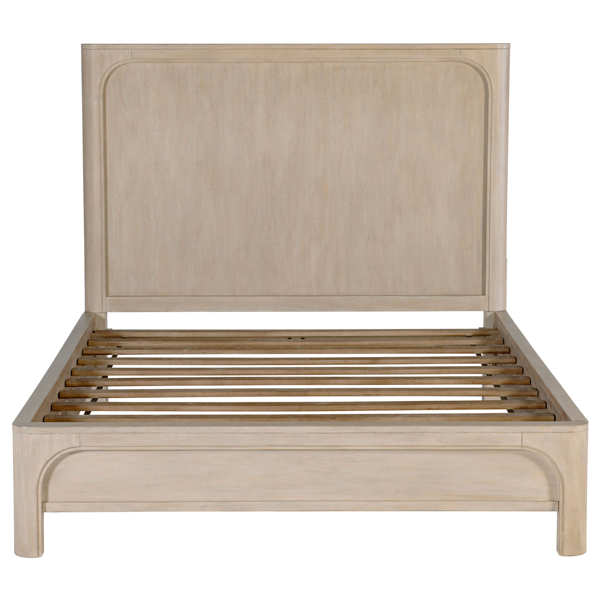Solano Platform Panel Bed Eastern King Weathered Mango