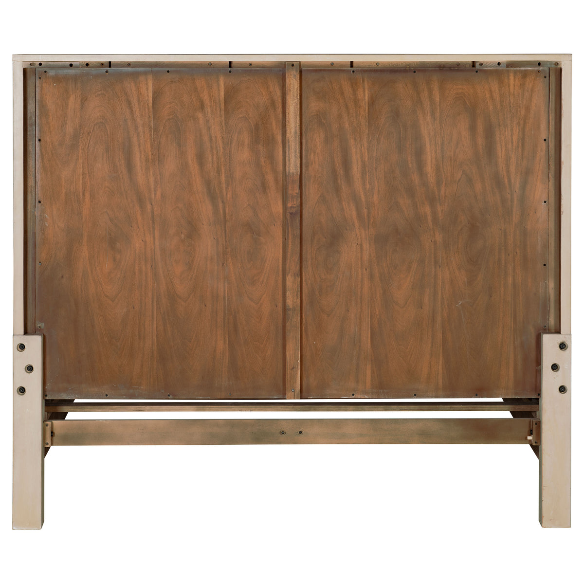 Solano Platform Panel Bed Queen Weathered Mango