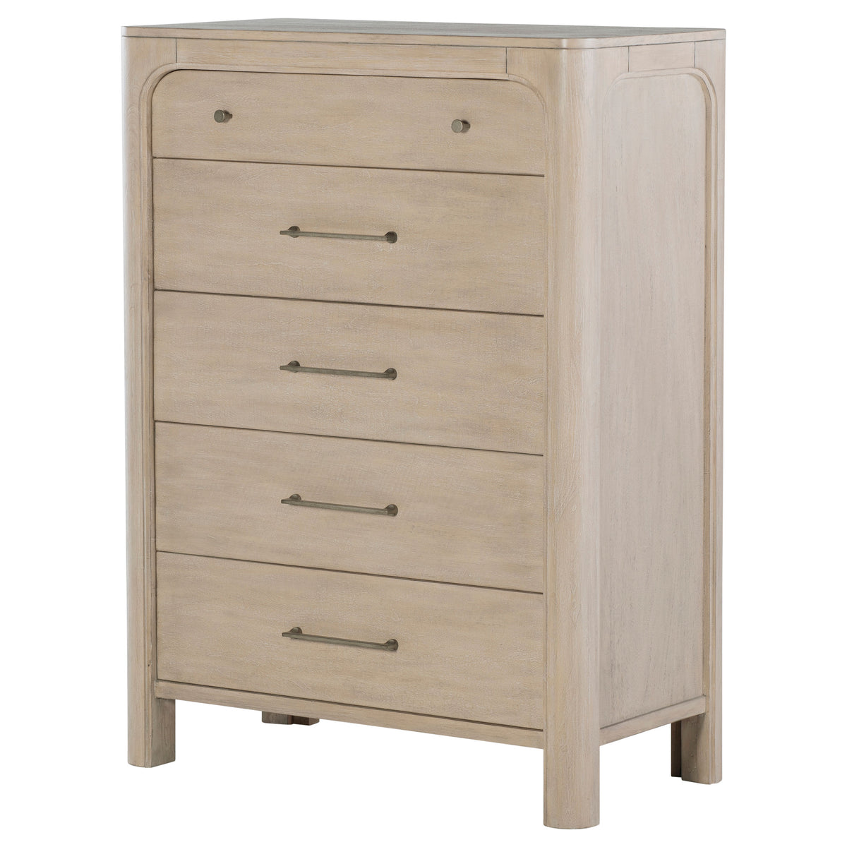 Solano 5-drawer Bedroom Chest Weathered Mango