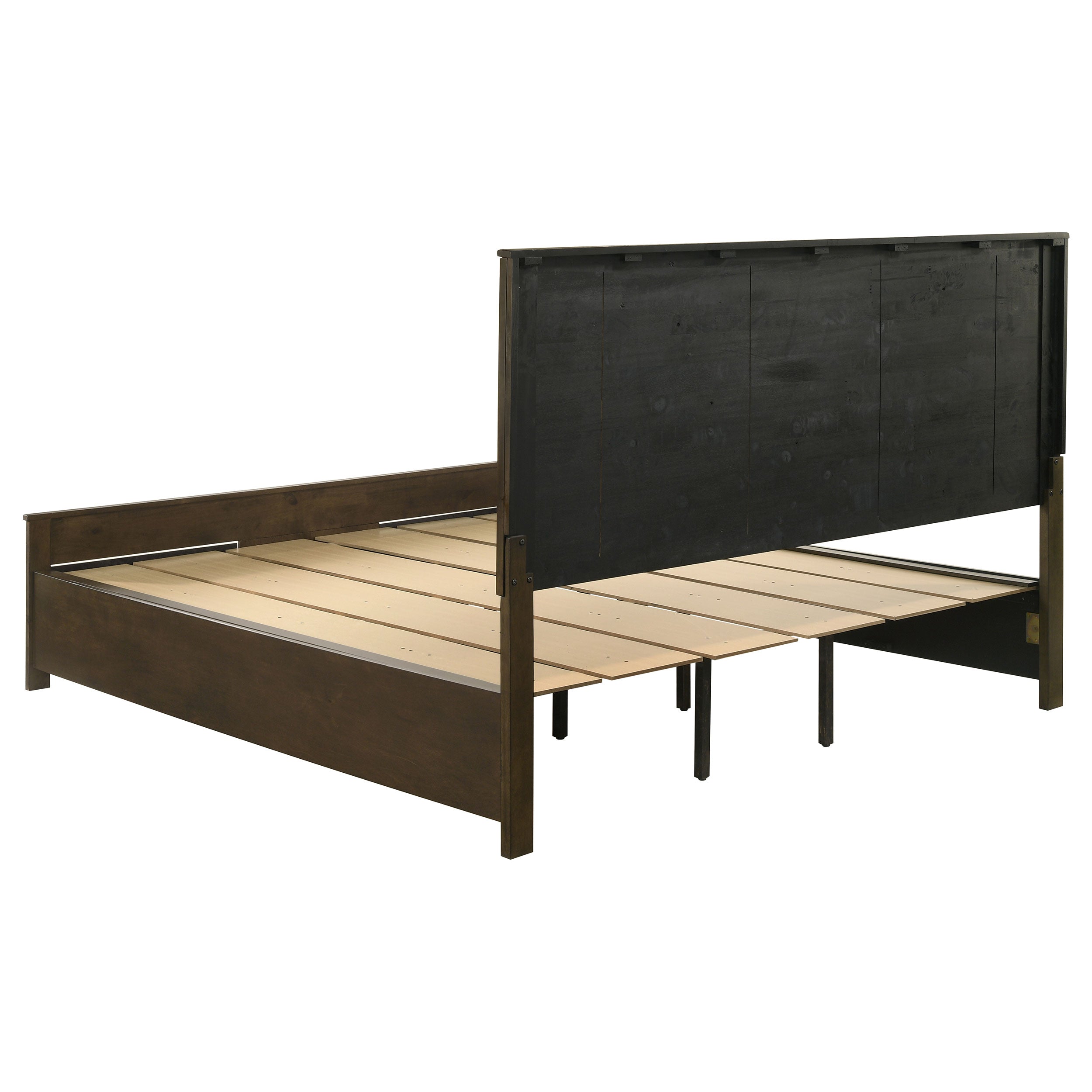 Woodmont Wood Panel Storage Bed