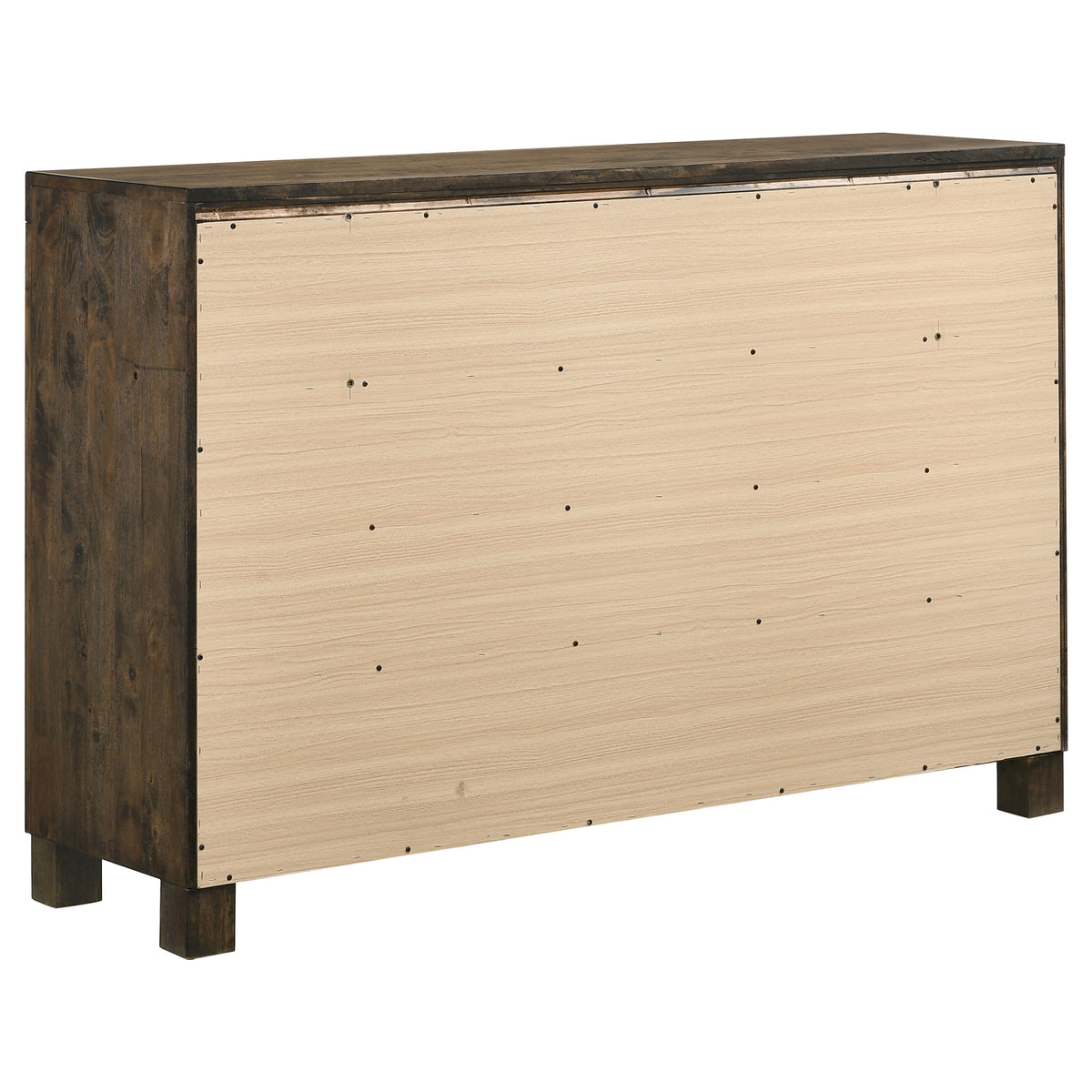 Woodmont 5-piece Queen Storage Bedroom Set Rustic Golden Brown