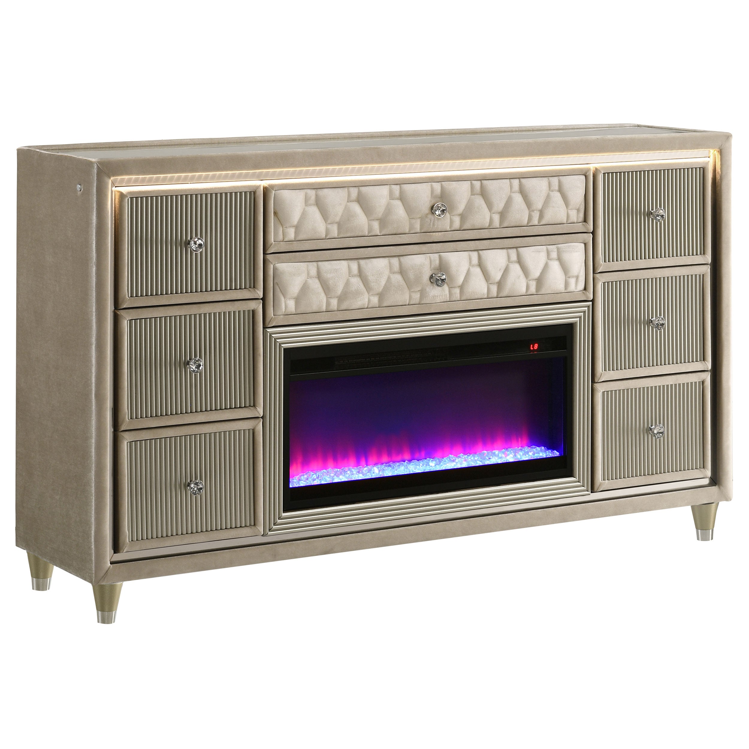 Lorient Upholstered Bedroom Set